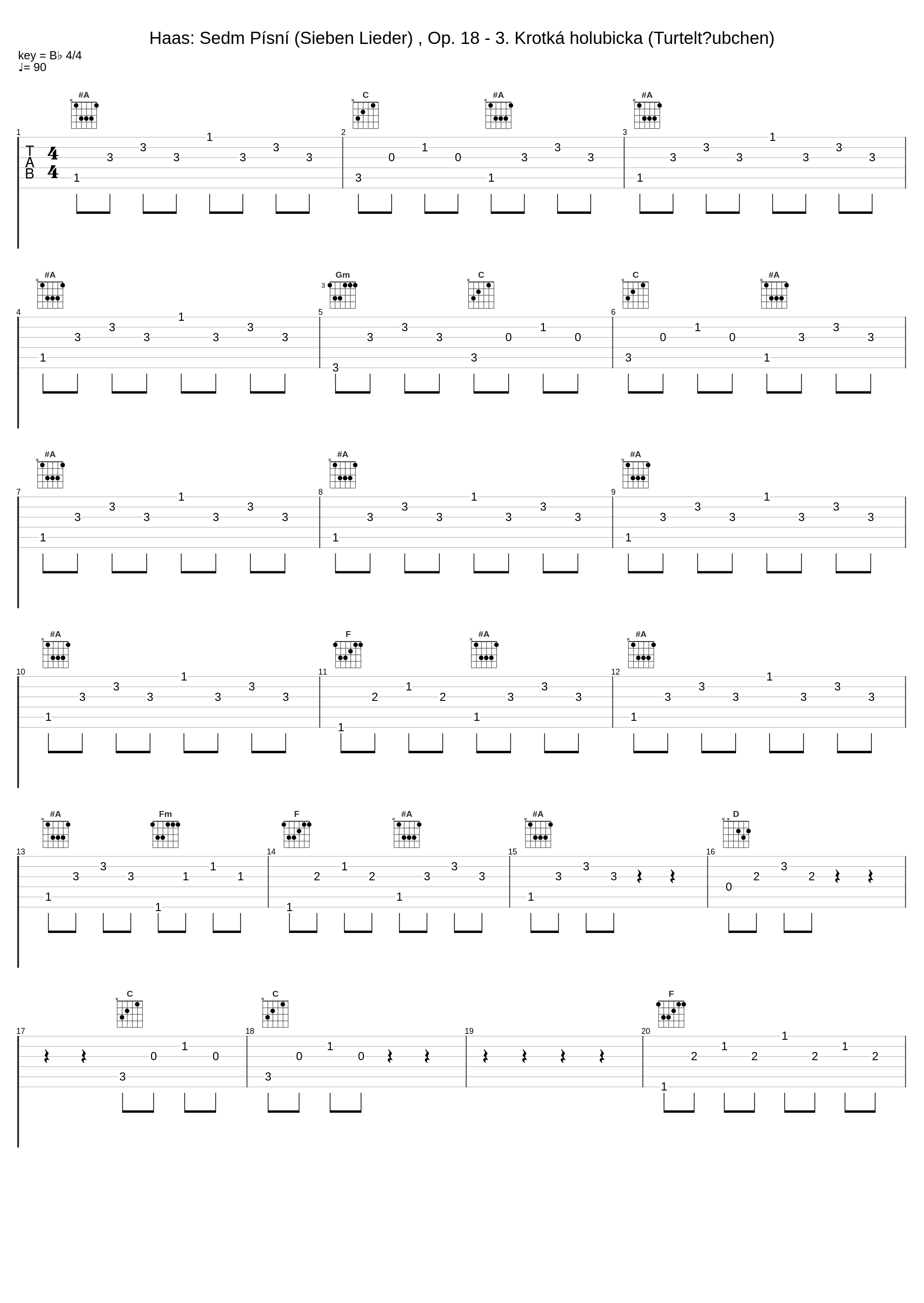 Haas: Sedm Písní (Sieben Lieder) , Op. 18 - 3. Krotká holubicka (Turteltäubchen)_Anne Sofie von Otter,Bengt Forsberg_1