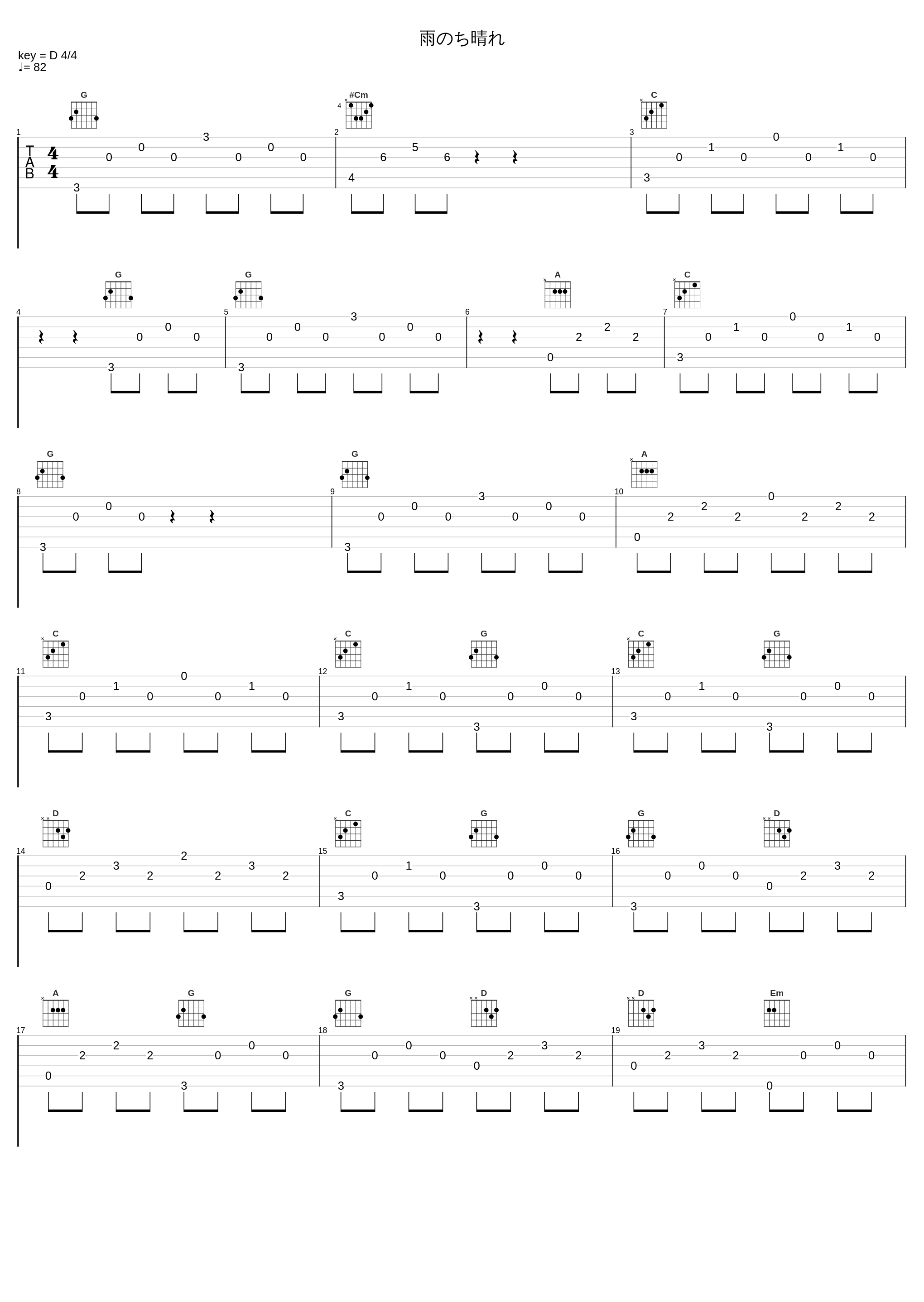 雨のち晴れ_Key Sounds Label_1