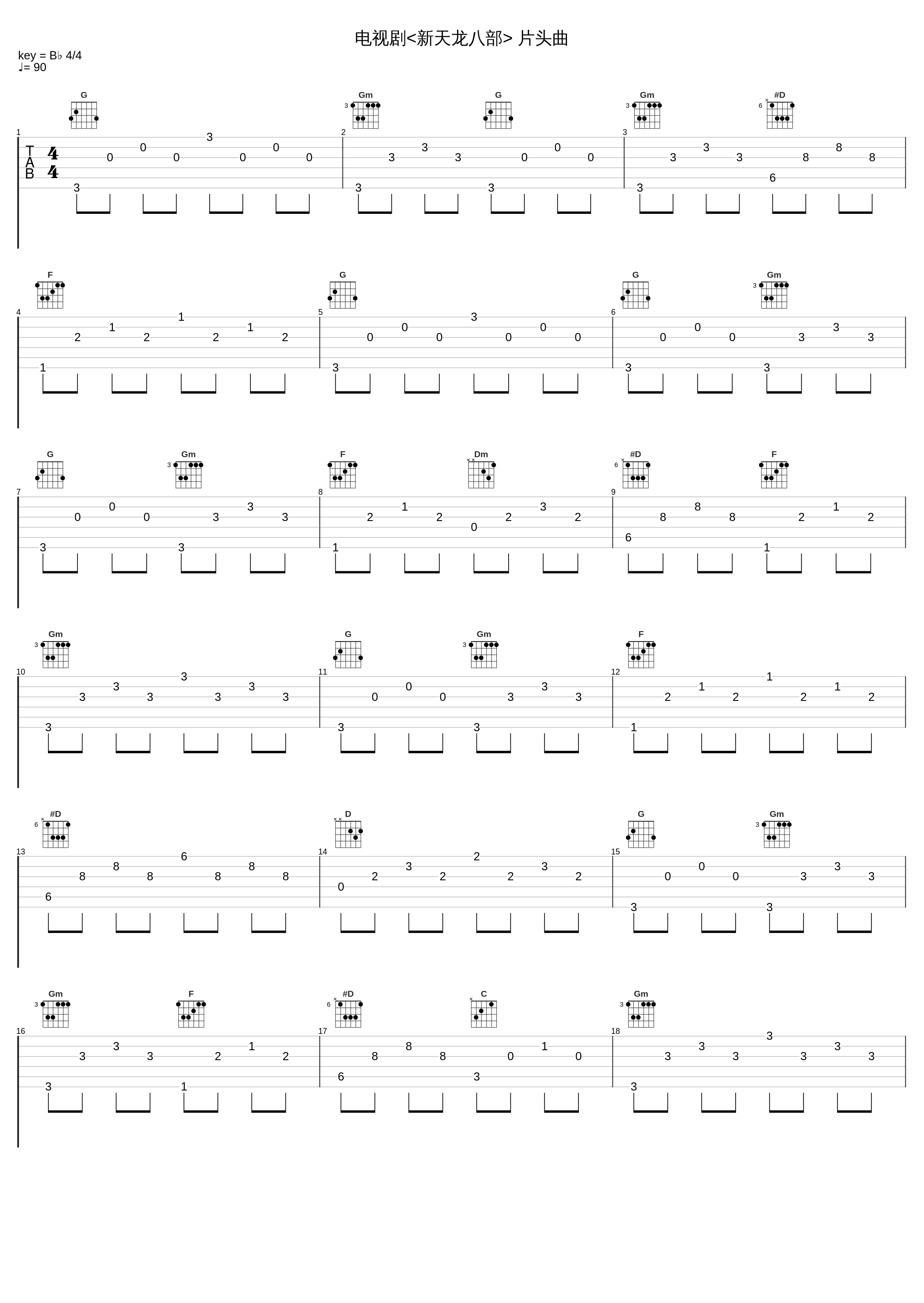 电视剧<新天龙八部> 片头曲_信乐团,影视原声_1