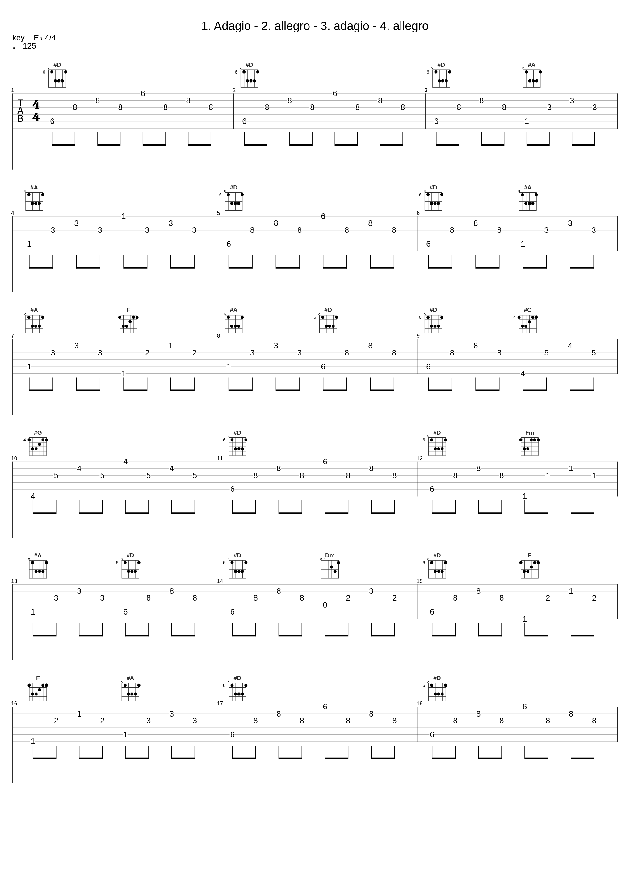 1. Adagio - 2. allegro - 3. adagio - 4. allegro_George Friedrich Handel_1