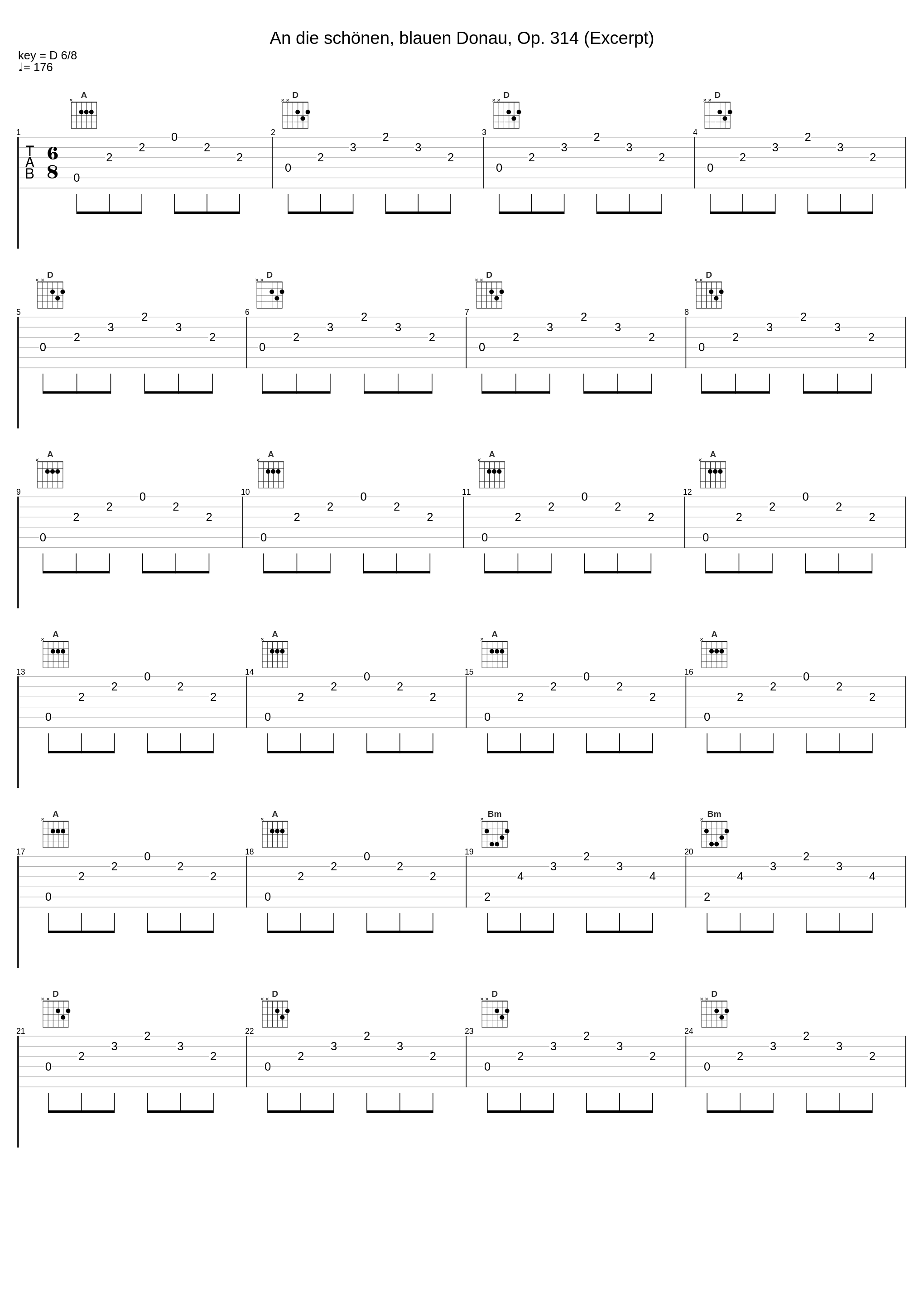 An die schönen, blauen Donau, Op. 314 (Excerpt)_Herbert von Karajan,Berliner Philharmoniker_1