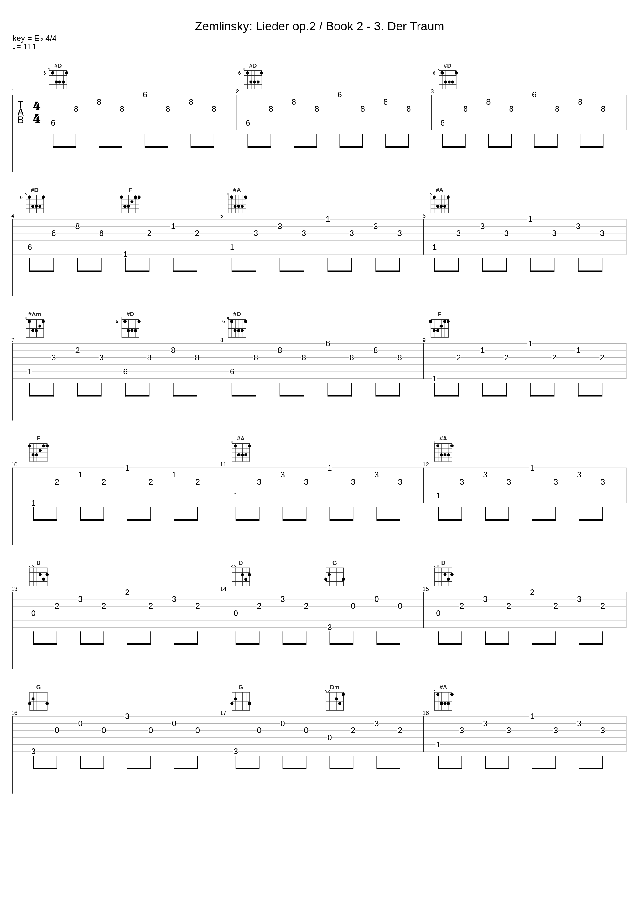 Zemlinsky: Lieder op.2 / Book 2 - 3. Der Traum_Anne Sofie von Otter,Cord Garben_1