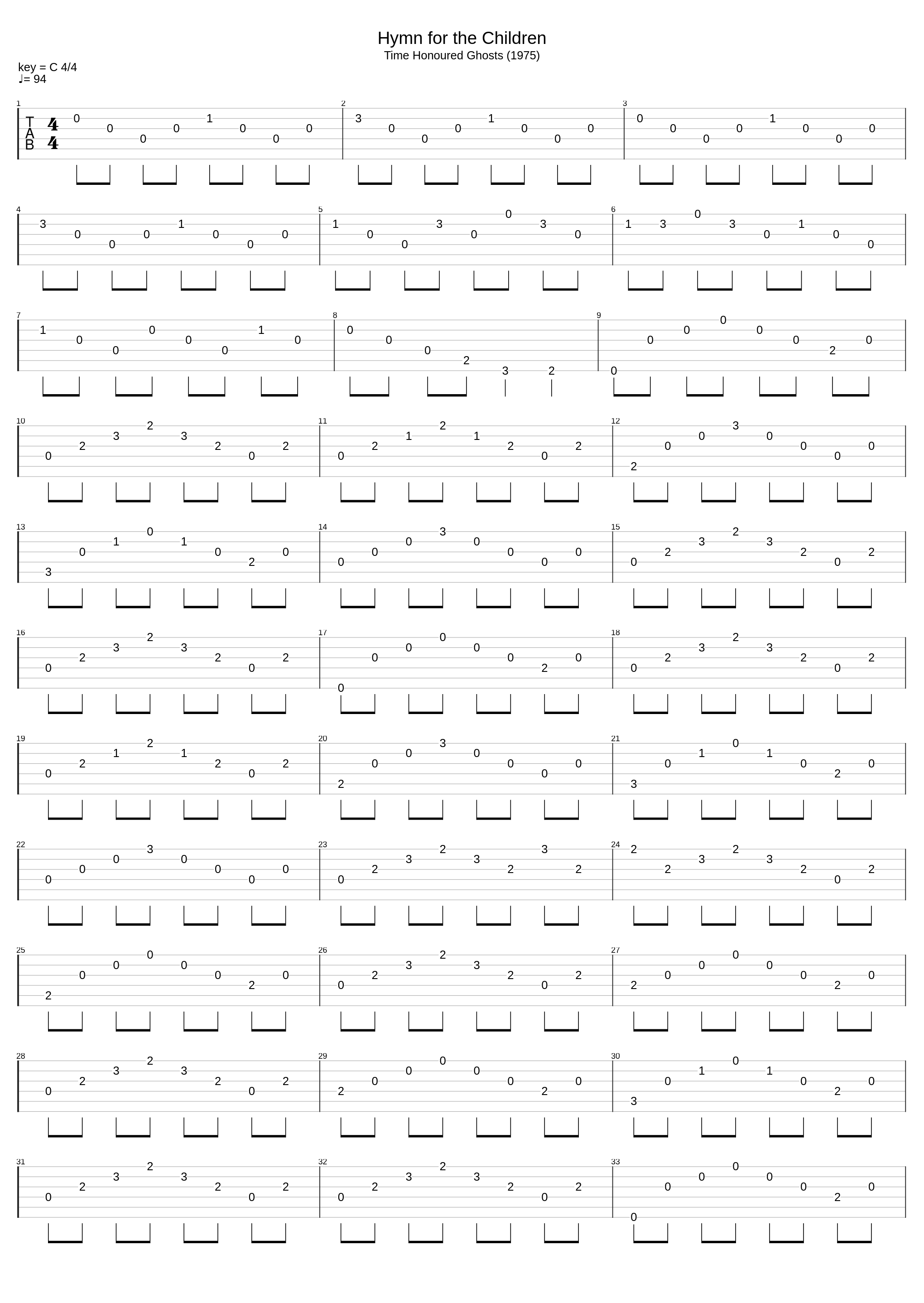 Hymn For The Children_Barclay James Harvest_1