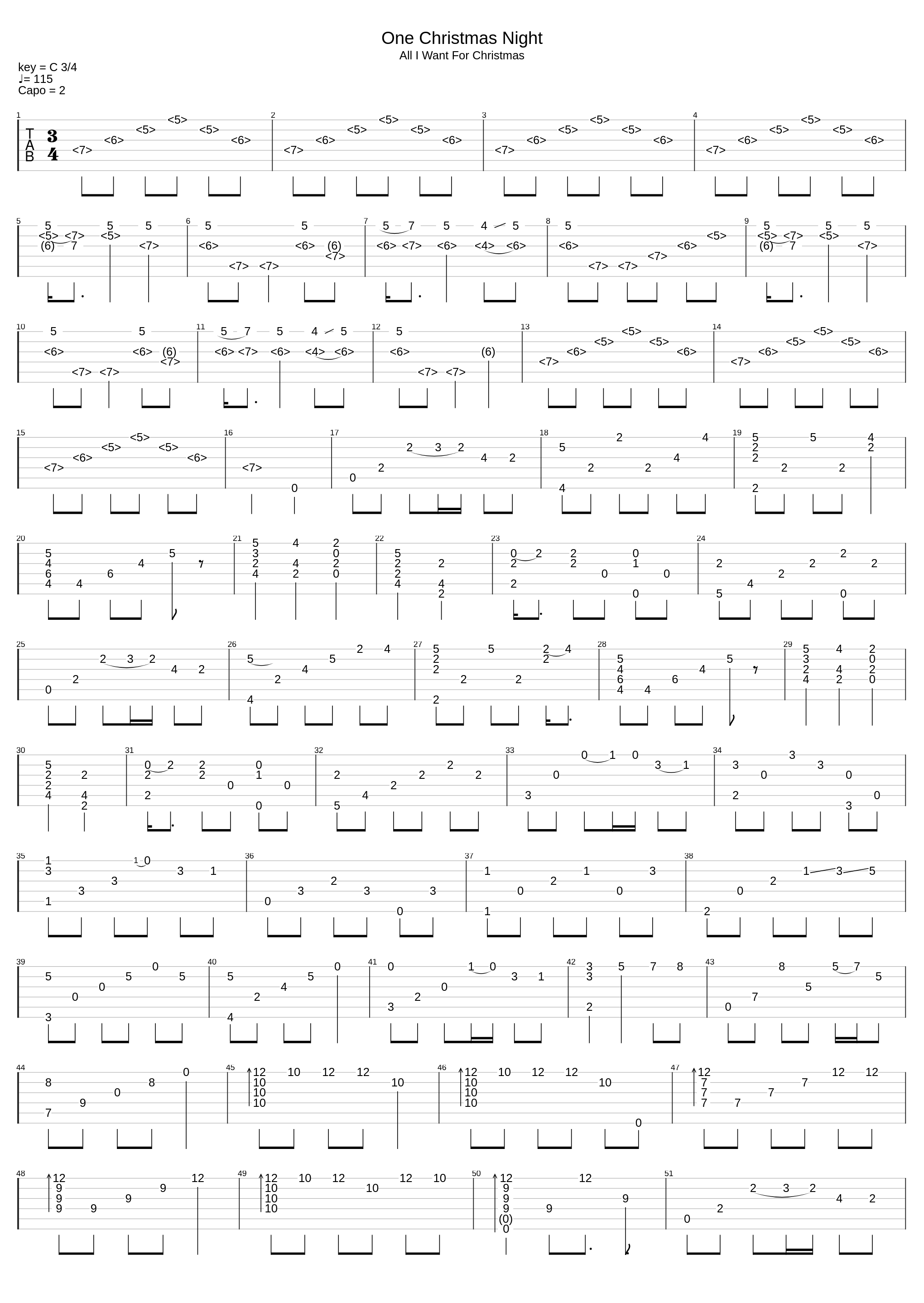 One Christmas Night_Tommy Emmanuel_1