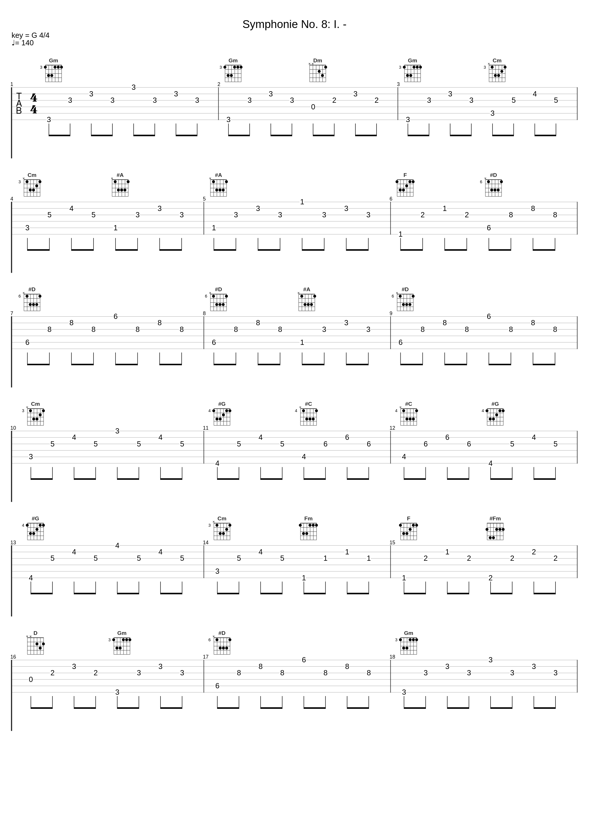 Symphonie No. 8: I. -_Francis Lai_1