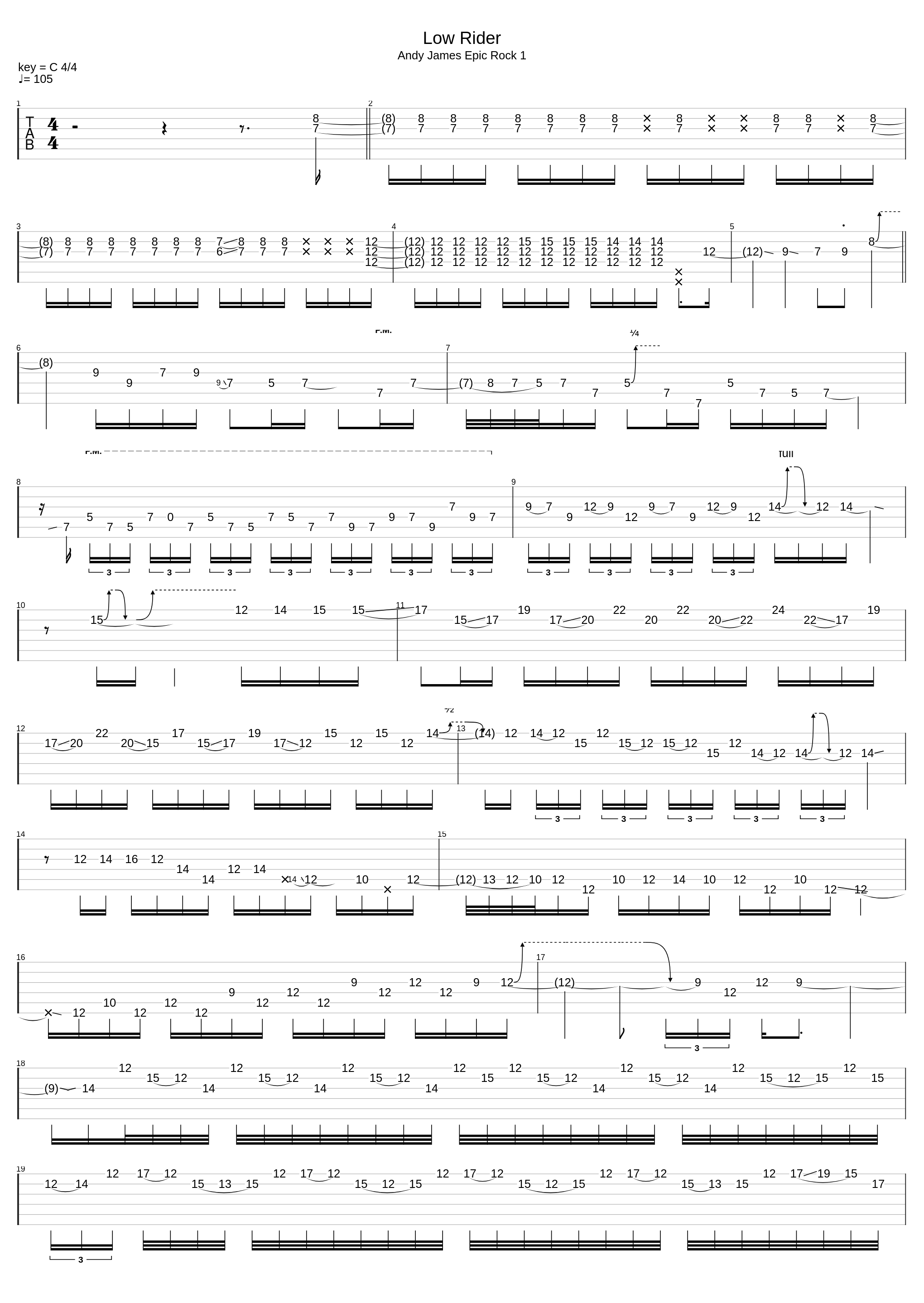 Low Rider_Andy James_1