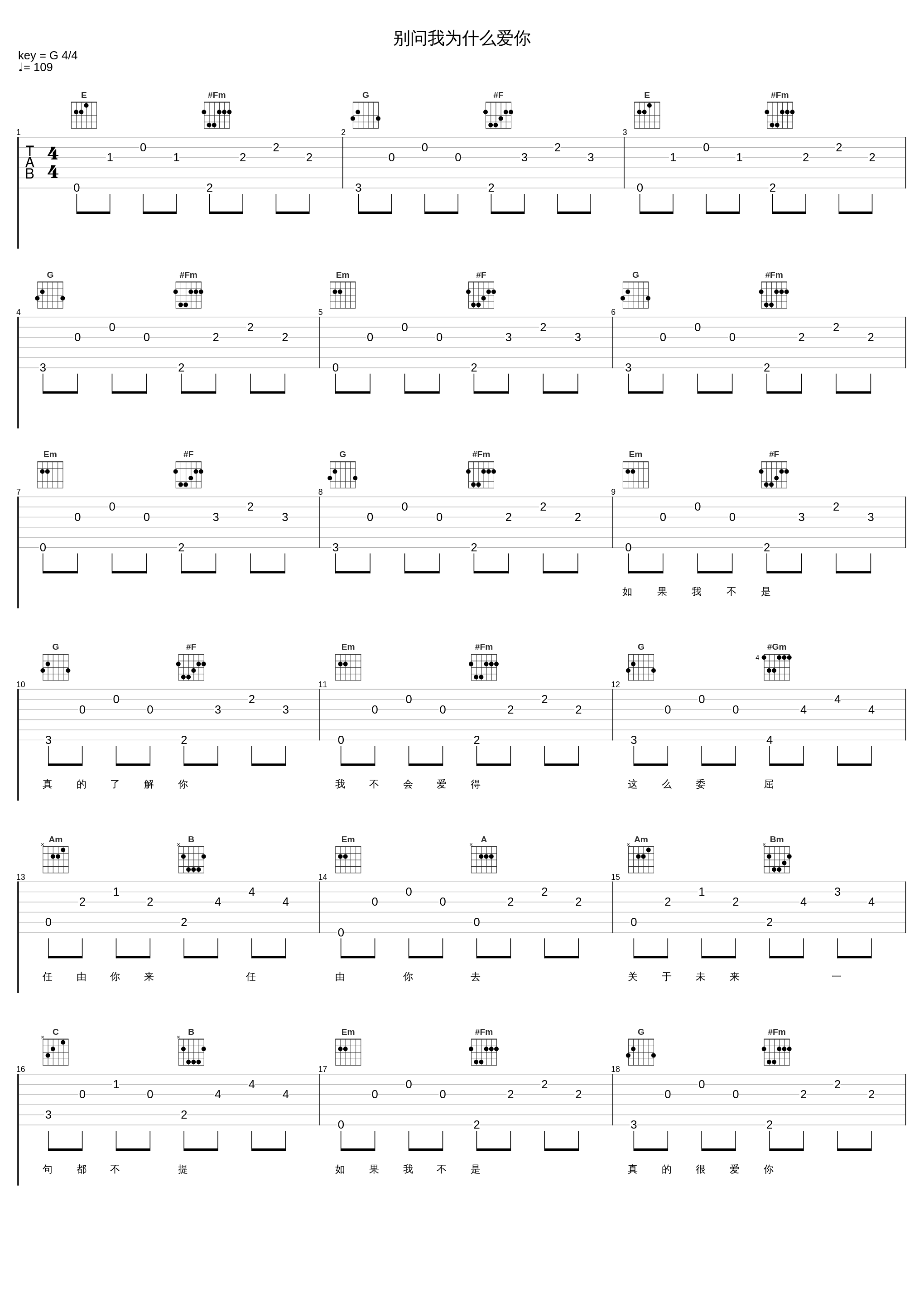 别问我为什么爱你_陈洁仪_1