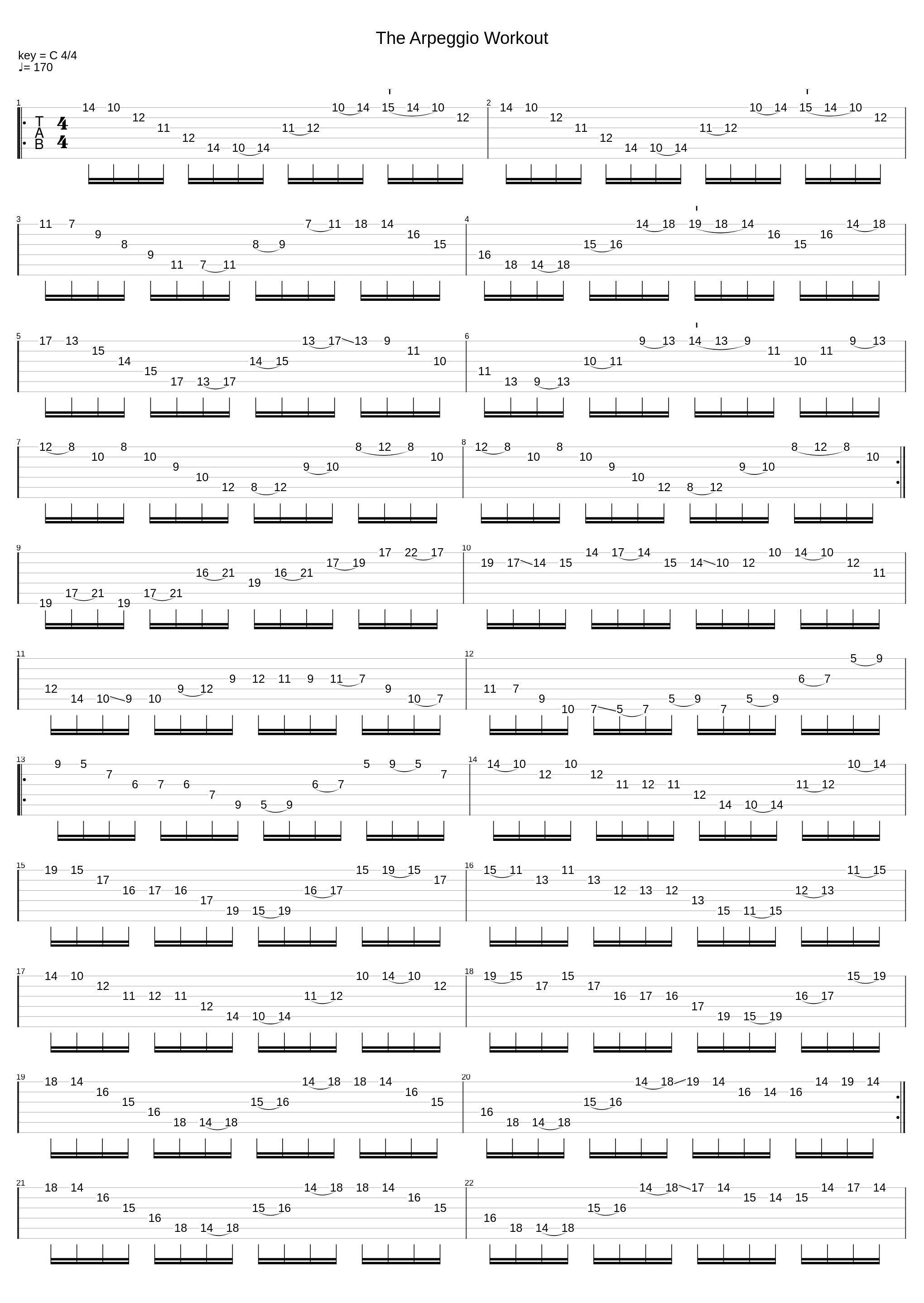 The Arpeggio Workout_Andy James_1