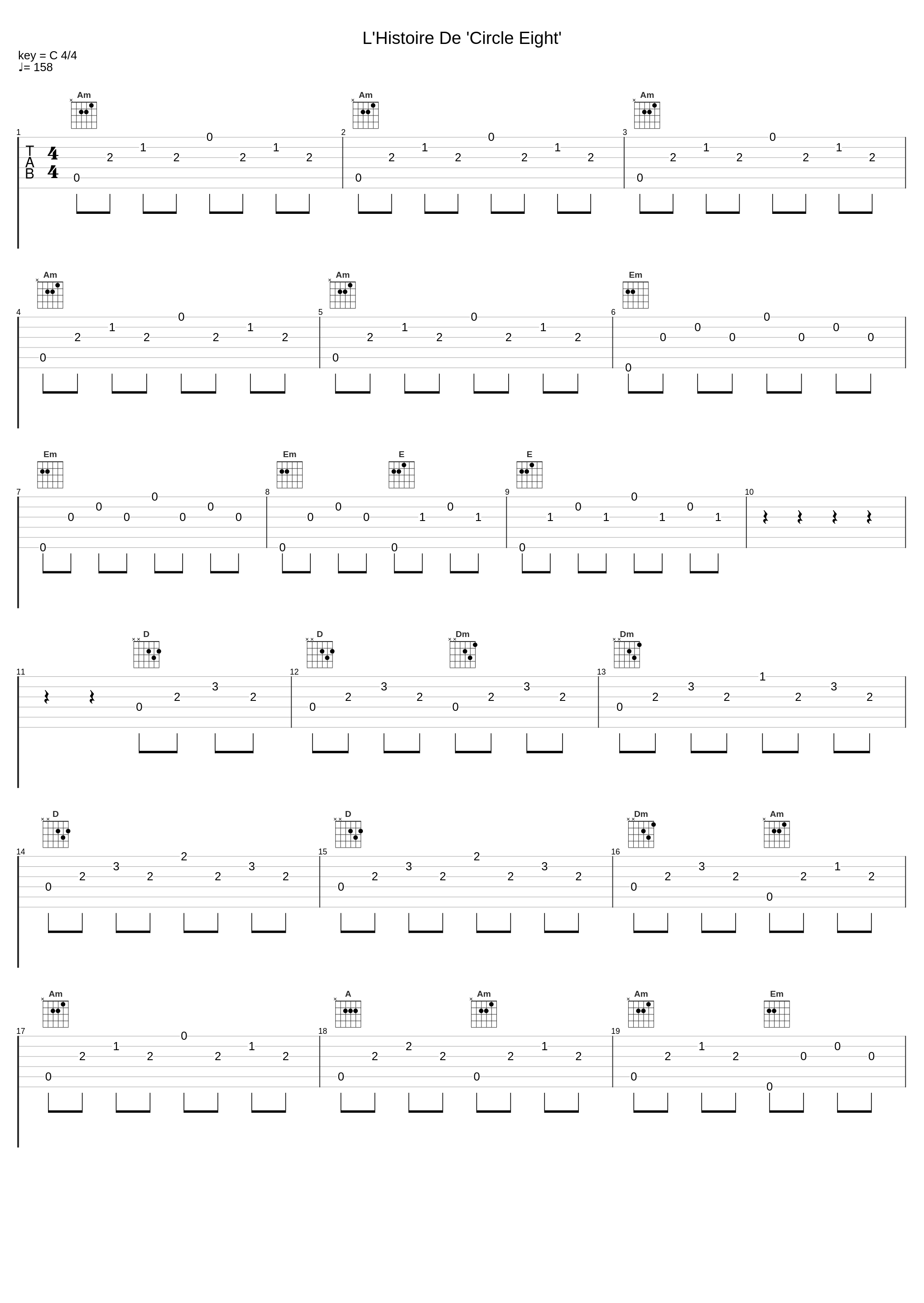 L'Histoire De 'Circle Eight'_Enigma_1