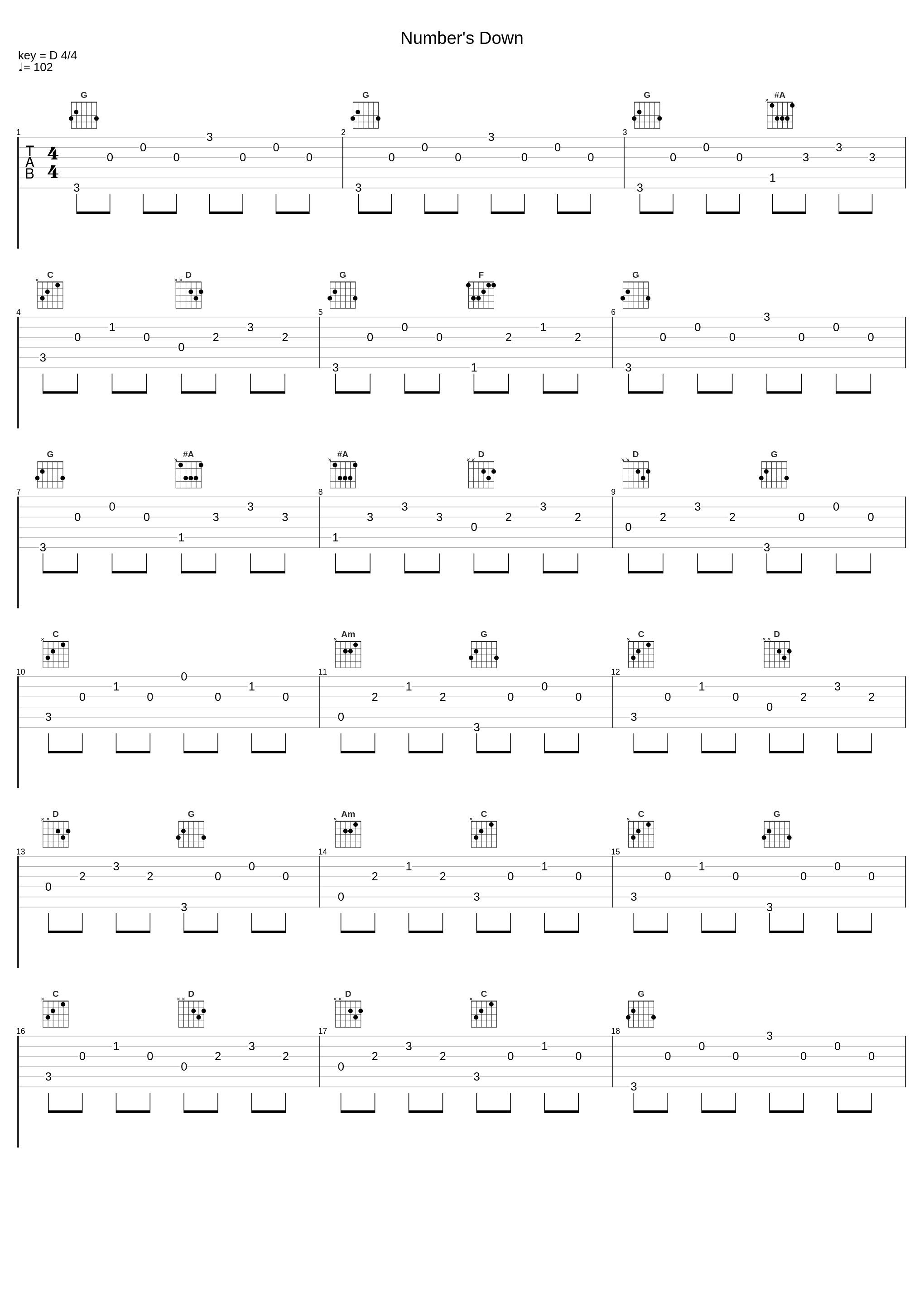 Number's Down_John Mayall_1