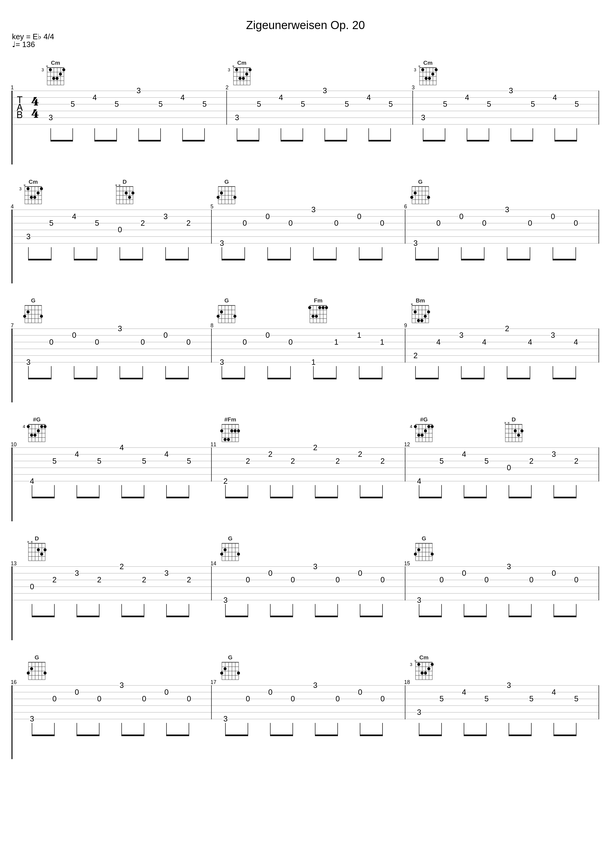 Zigeunerweisen Op. 20_James Last_1