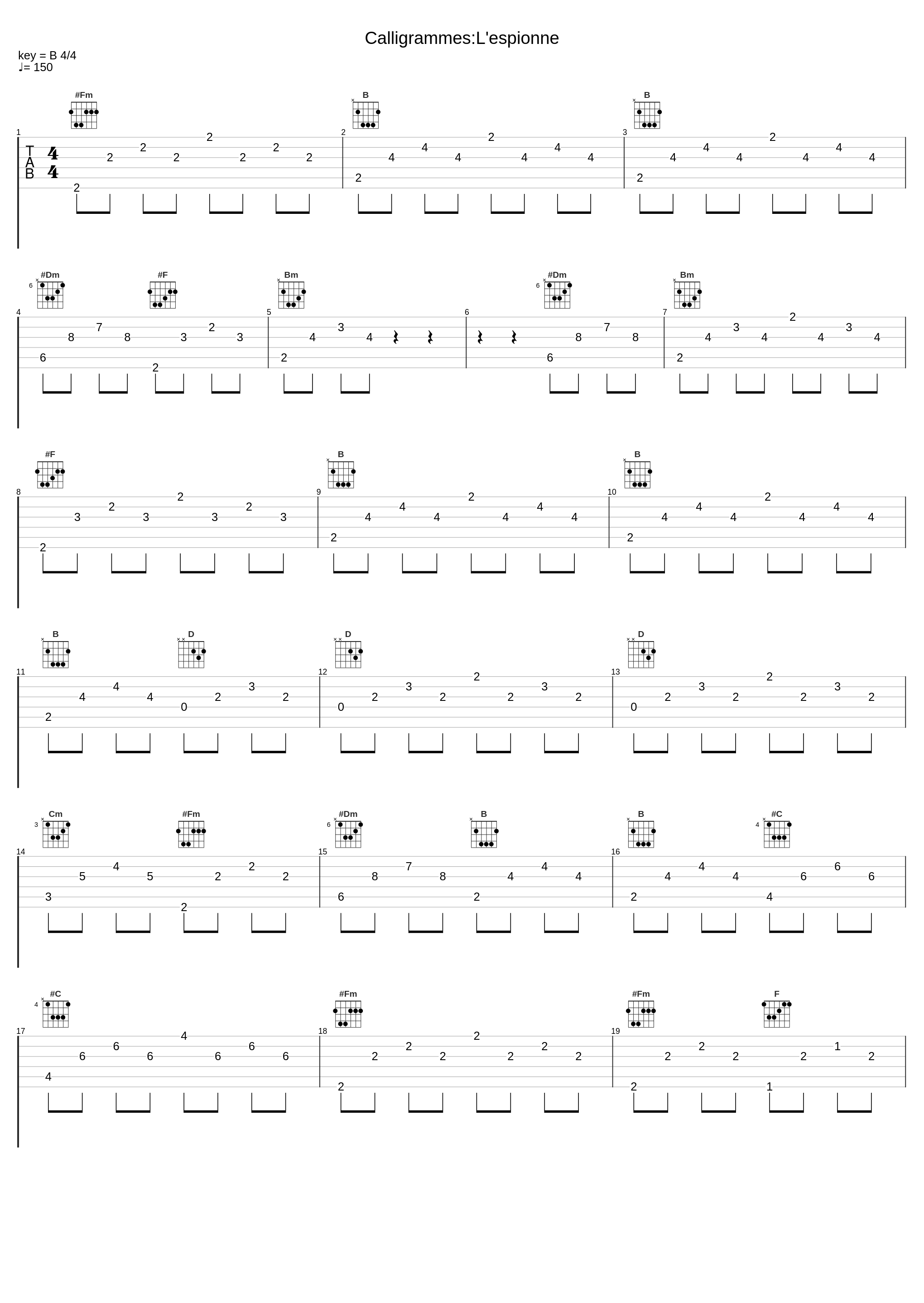 Calligrammes:L'espionne_Pierre Bernac,Francis Poulenc_1