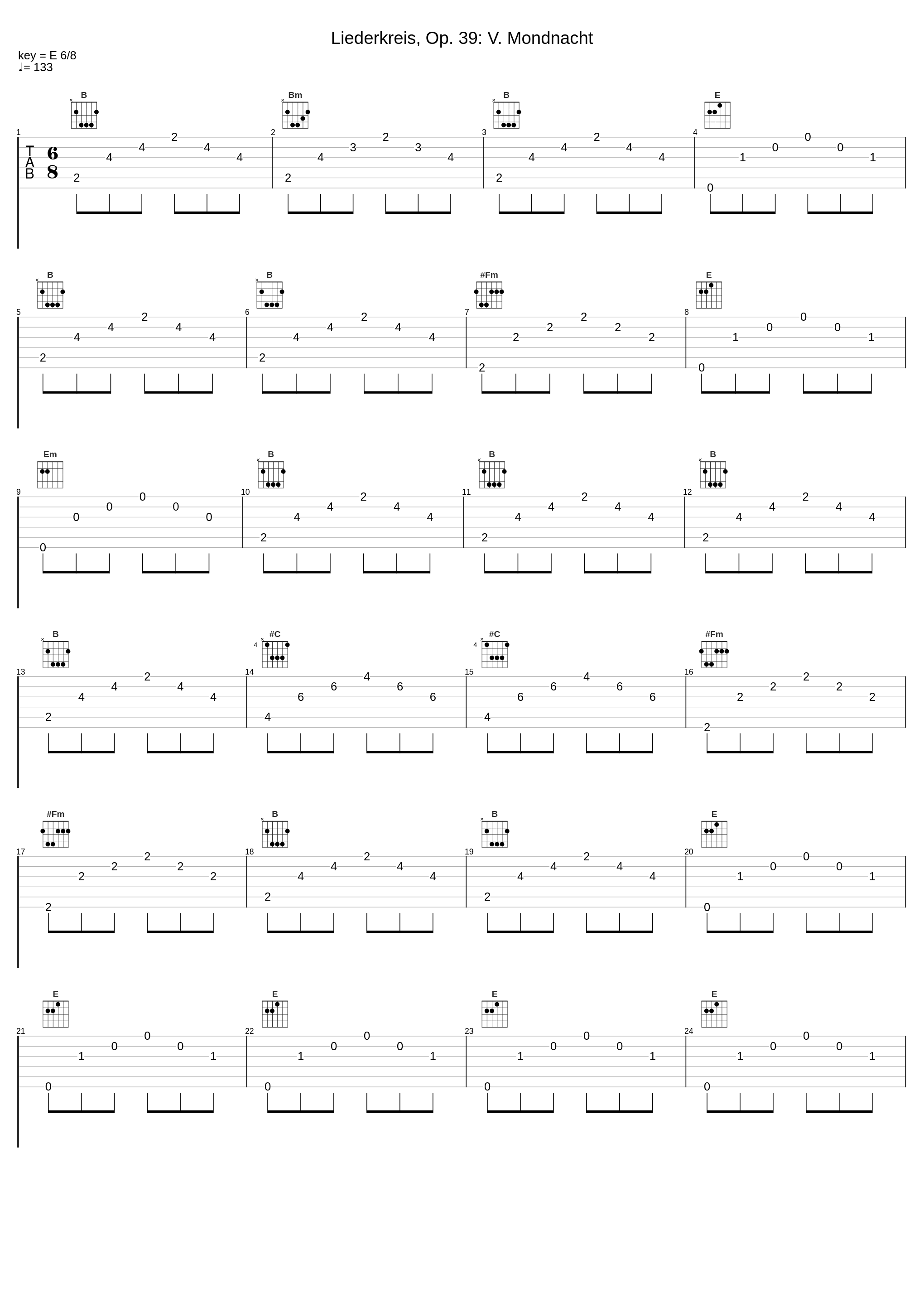 Liederkreis, Op. 39: V. Mondnacht_James Ivan Pitts_1