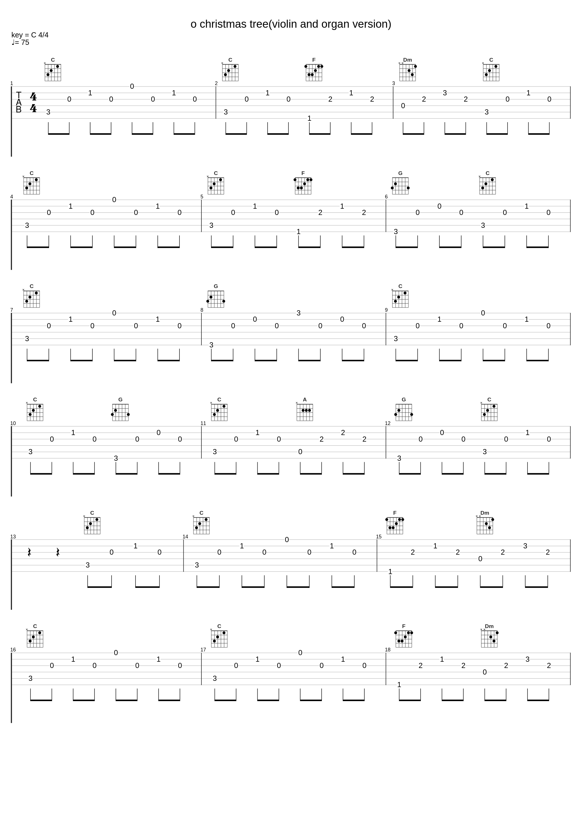 o christmas tree(violin and organ version)_E.Gioeni,Modus,Karilla,A.Mantovani,G.Mantovani_1