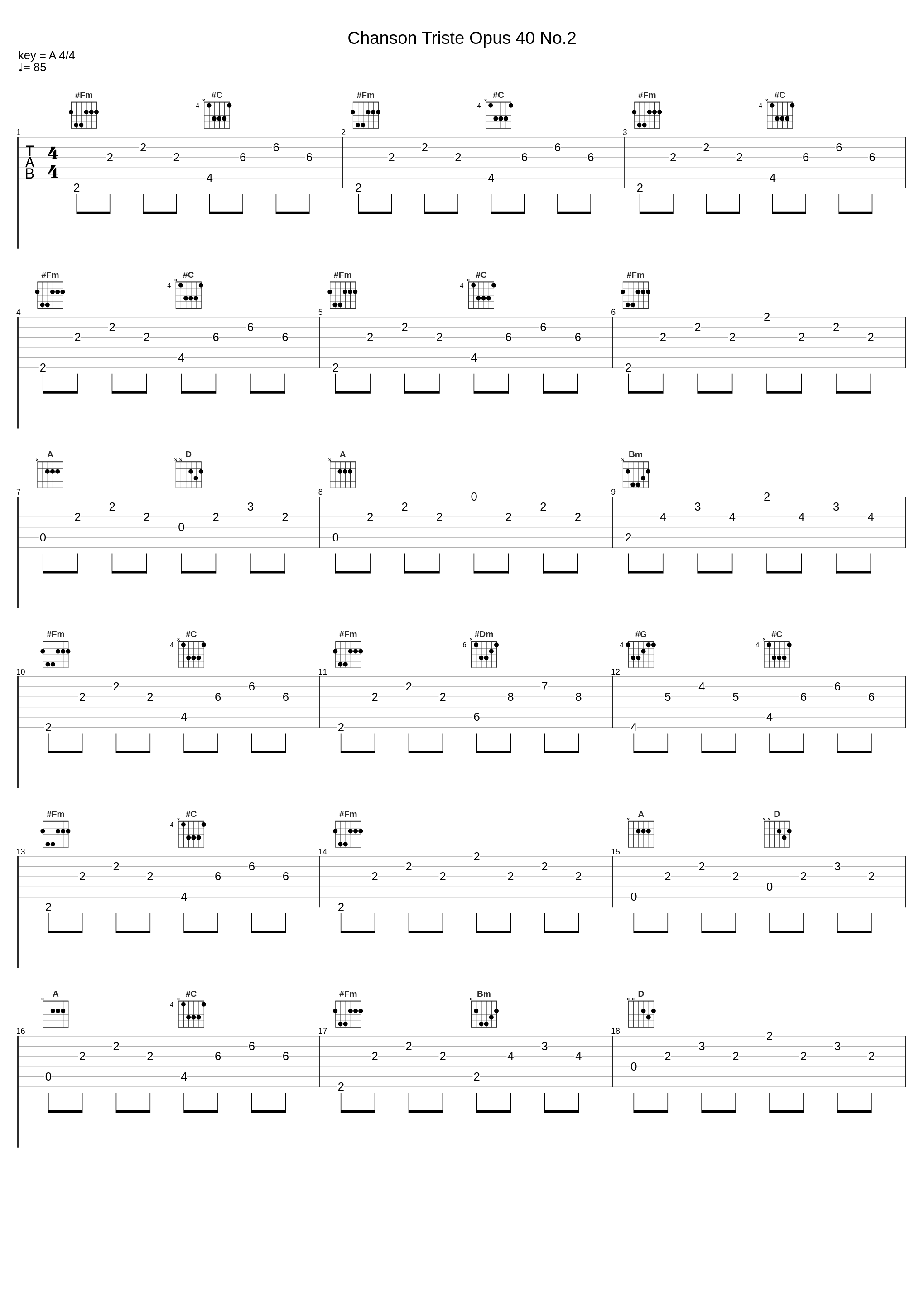 Chanson Triste Opus 40 No.2_James Last_1