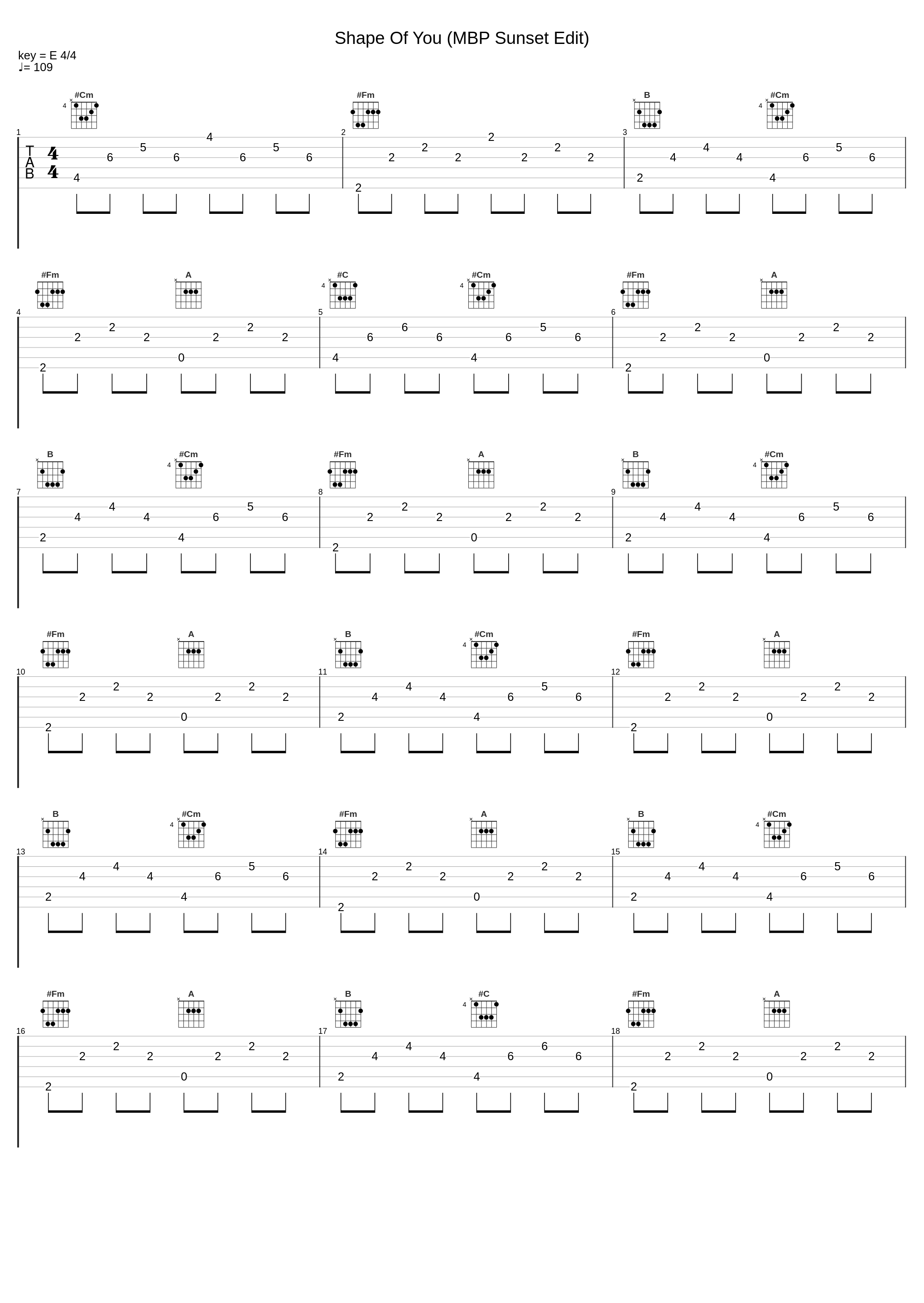 Shape Of You (MBP Sunset Edit)_Ed Sheeran,MBP_1