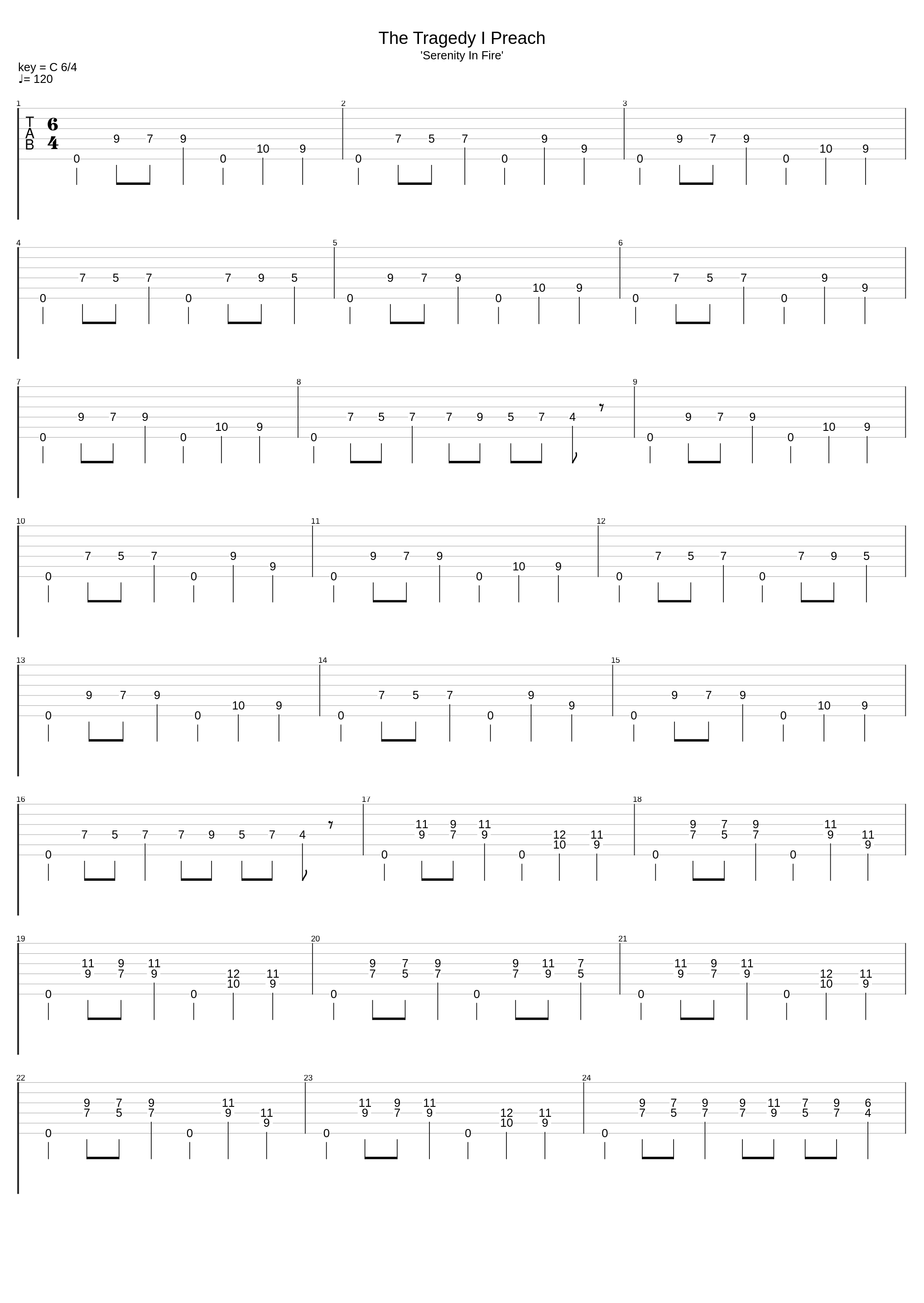 The Tragedy I Preach_Kataklysm_1