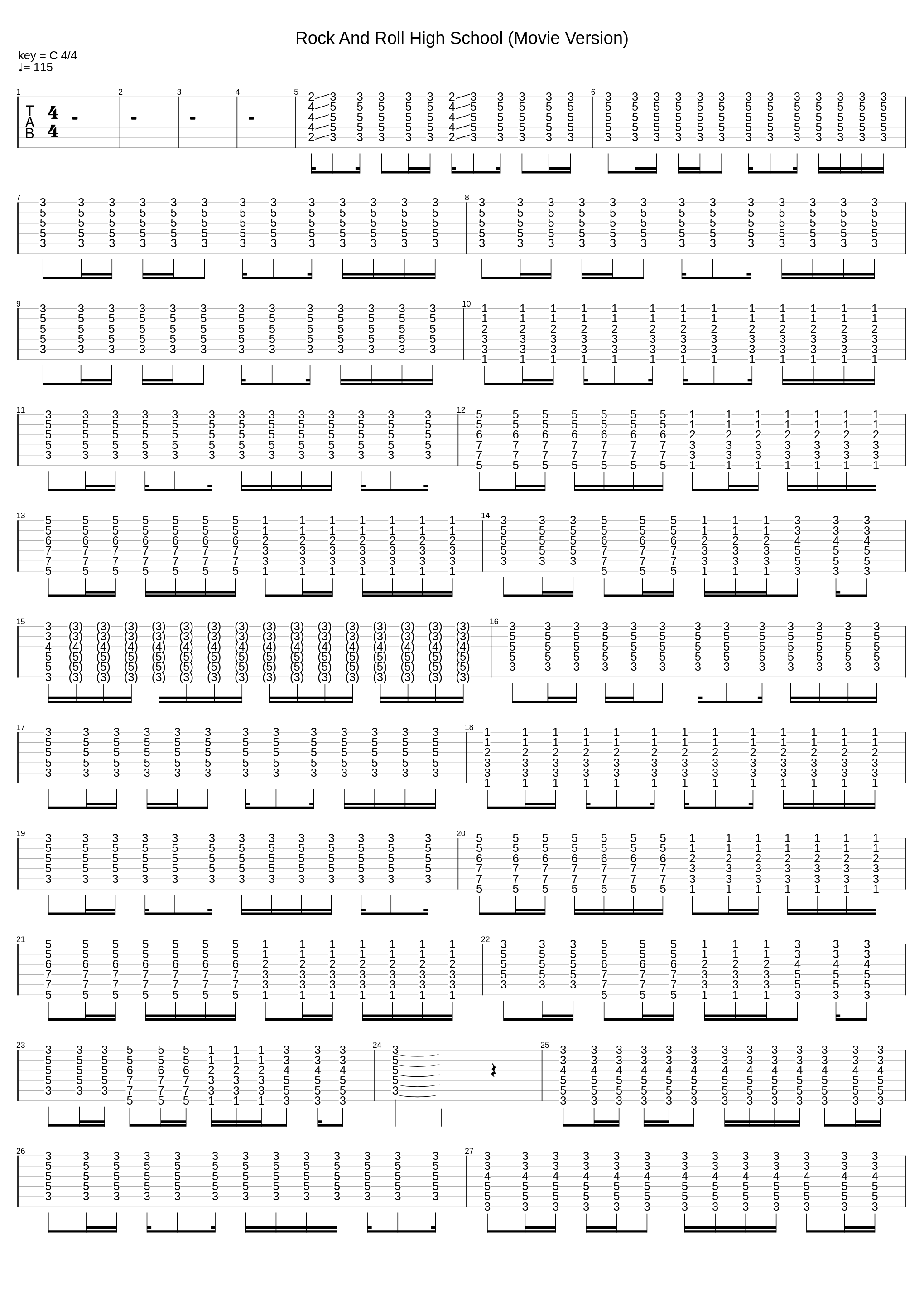 Rock And Roll High School (Movie Version)_The Ramones_1