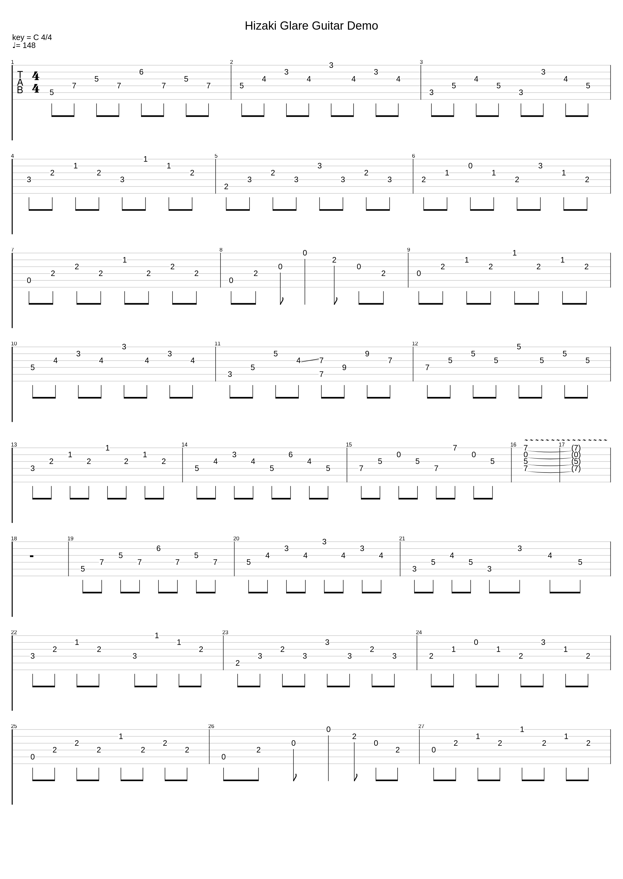 Hizaki Glare Guitar School_Versailles_1