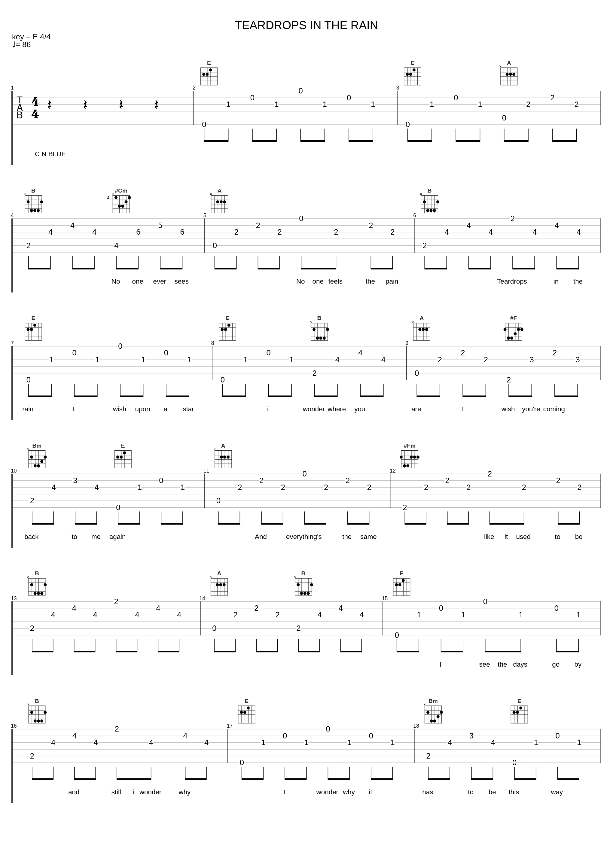 TEARDROPS IN THE RAIN_CNBLUE_1