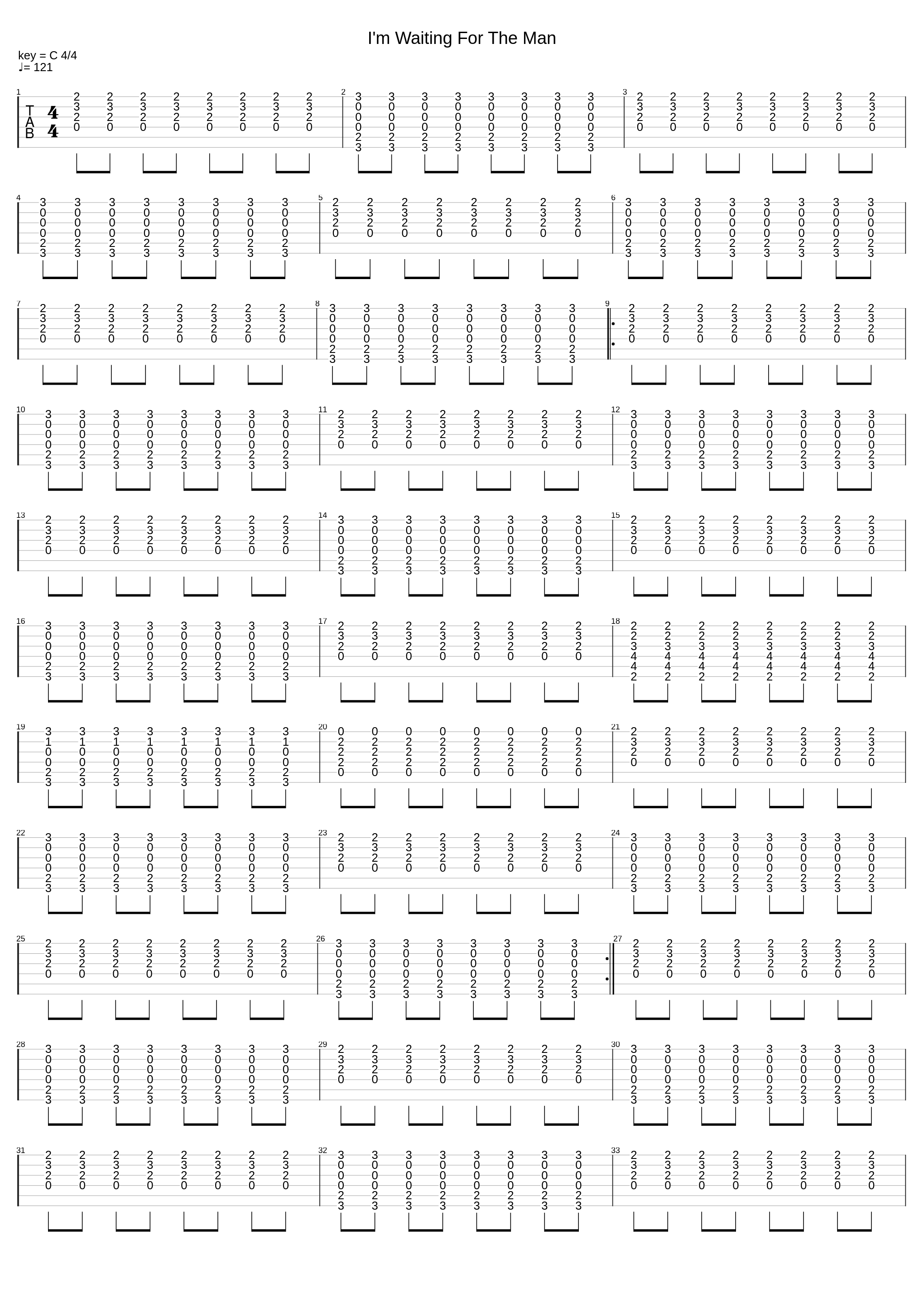 I'm Waiting For The Man_The Velvet Underground_1