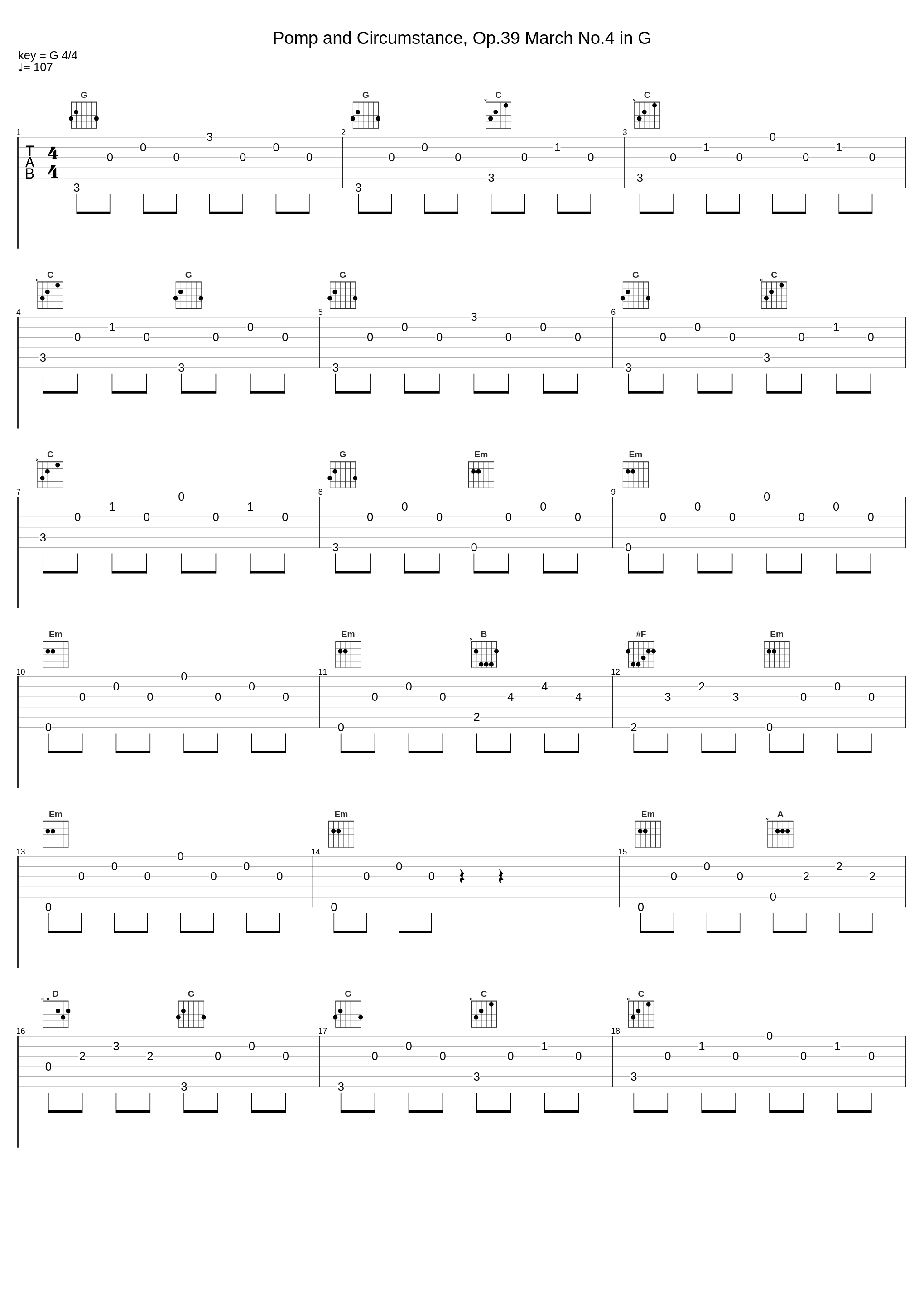 Pomp and Circumstance, Op.39 March No.4 in G_Edward Elgar_1