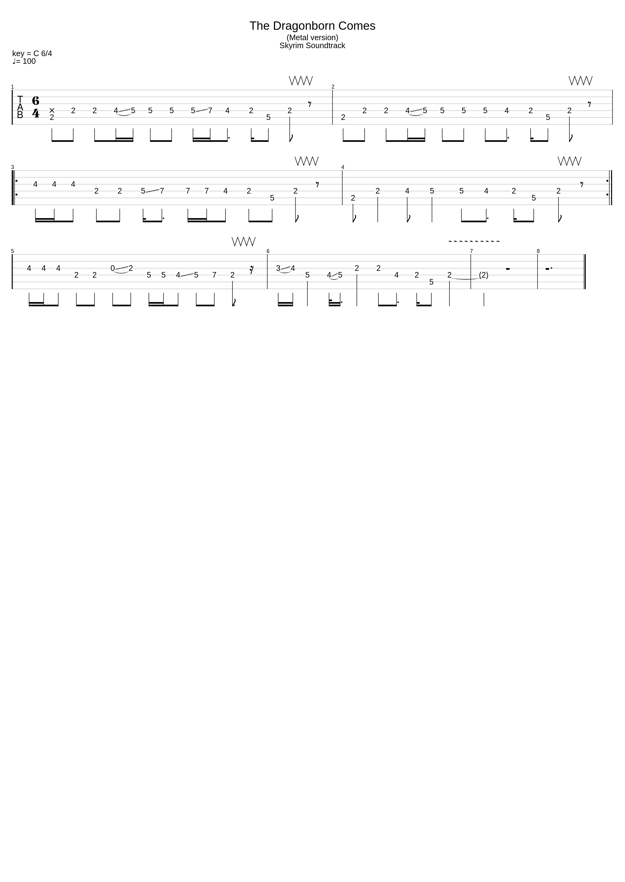 The Dragonborn Comes [By pro_cro]_Skyrim Soundtrack_1