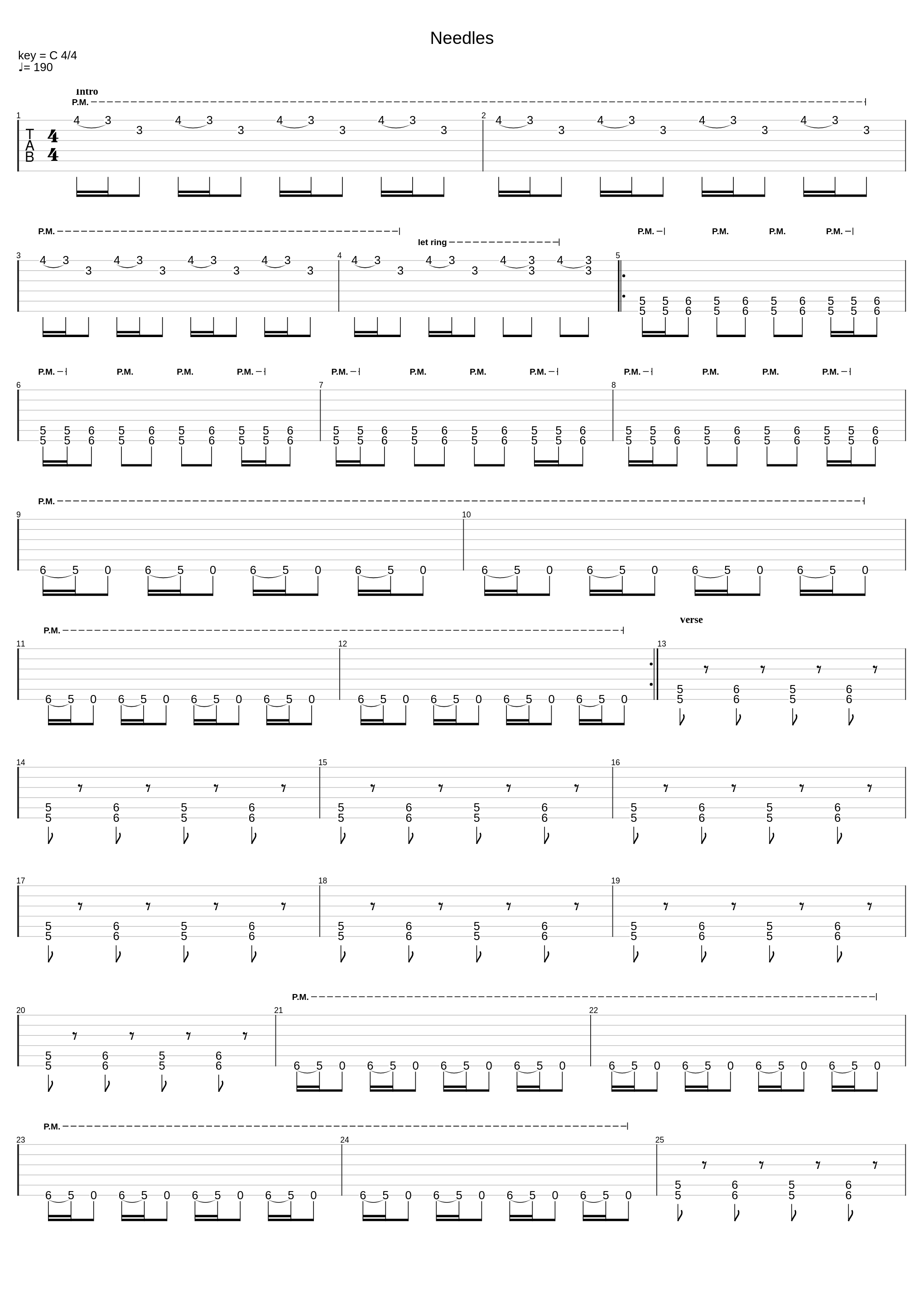 Needles_System of a Down_1