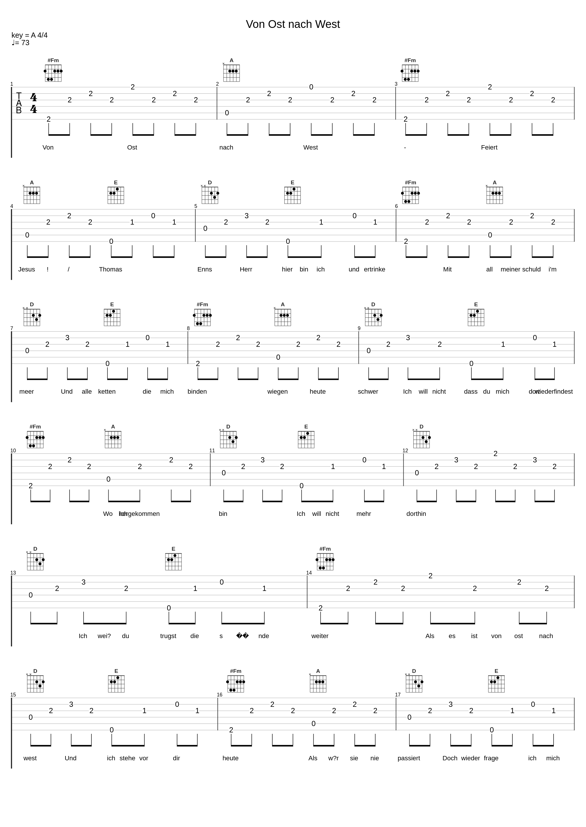 Von Ost nach West_Feiert Jesus!,Thomas Enns_1