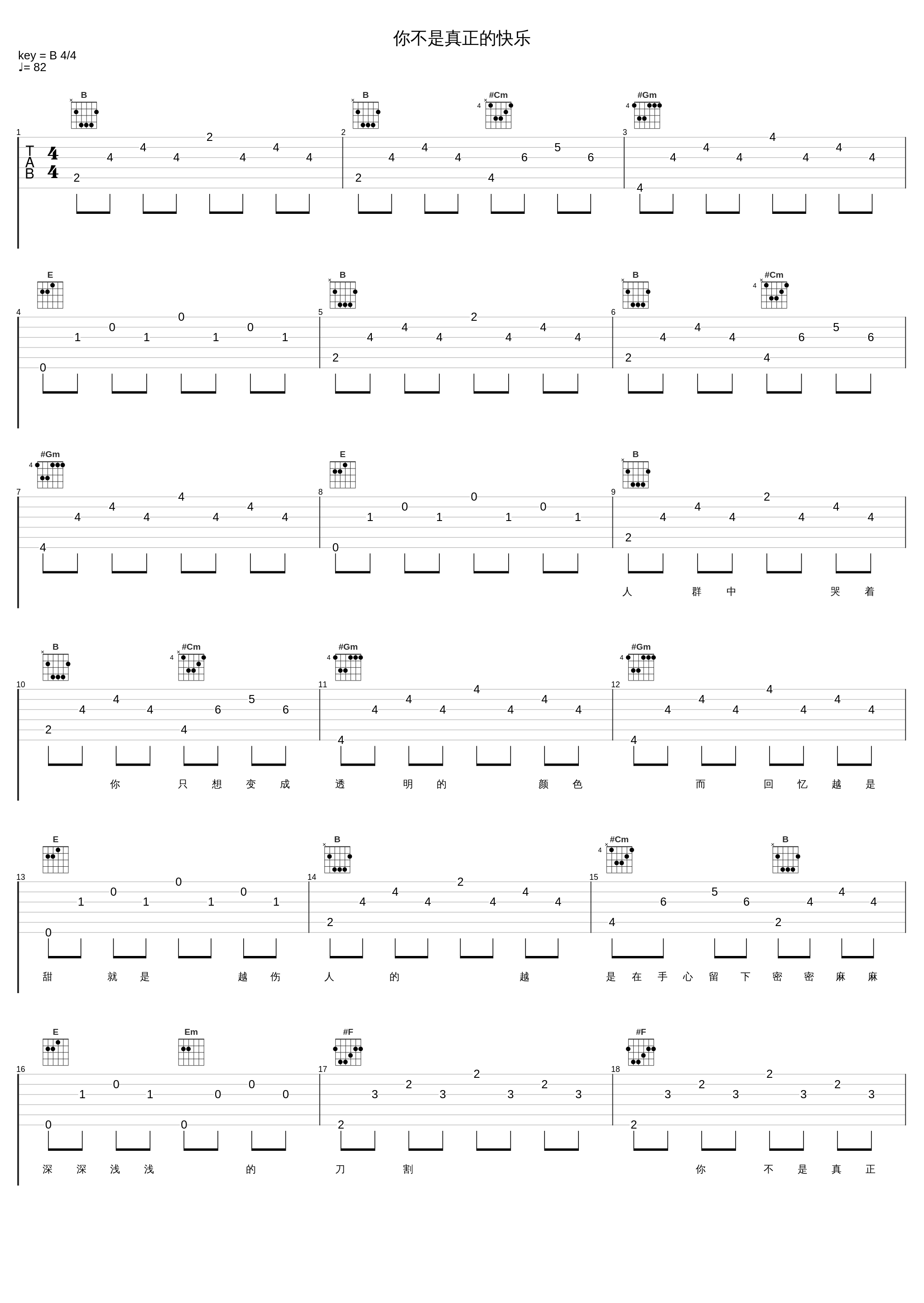 你不是真正的快乐_G.E.M. 邓紫棋_1