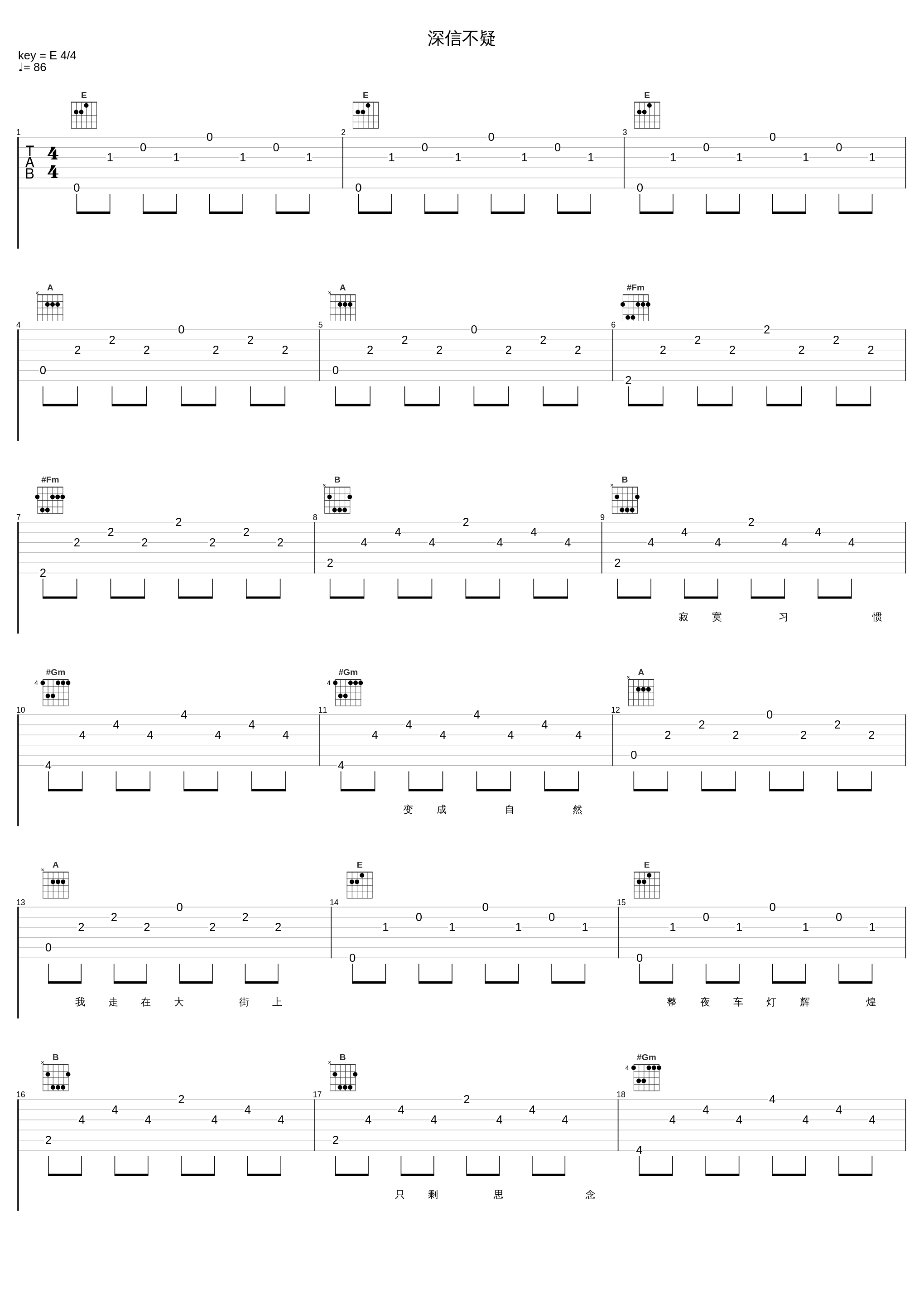 深信不疑_蔡健雅_1