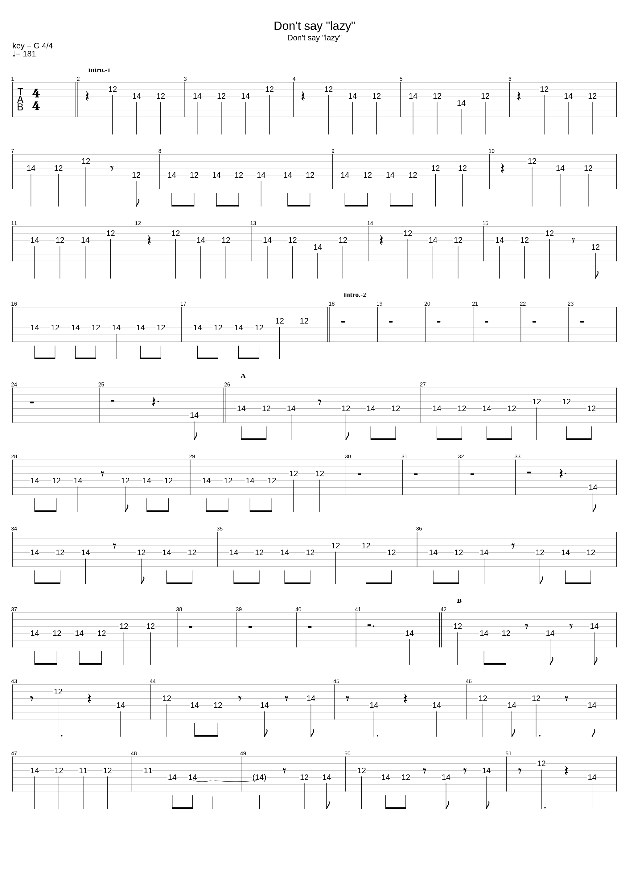 Don't Say Lazy_K-On_1