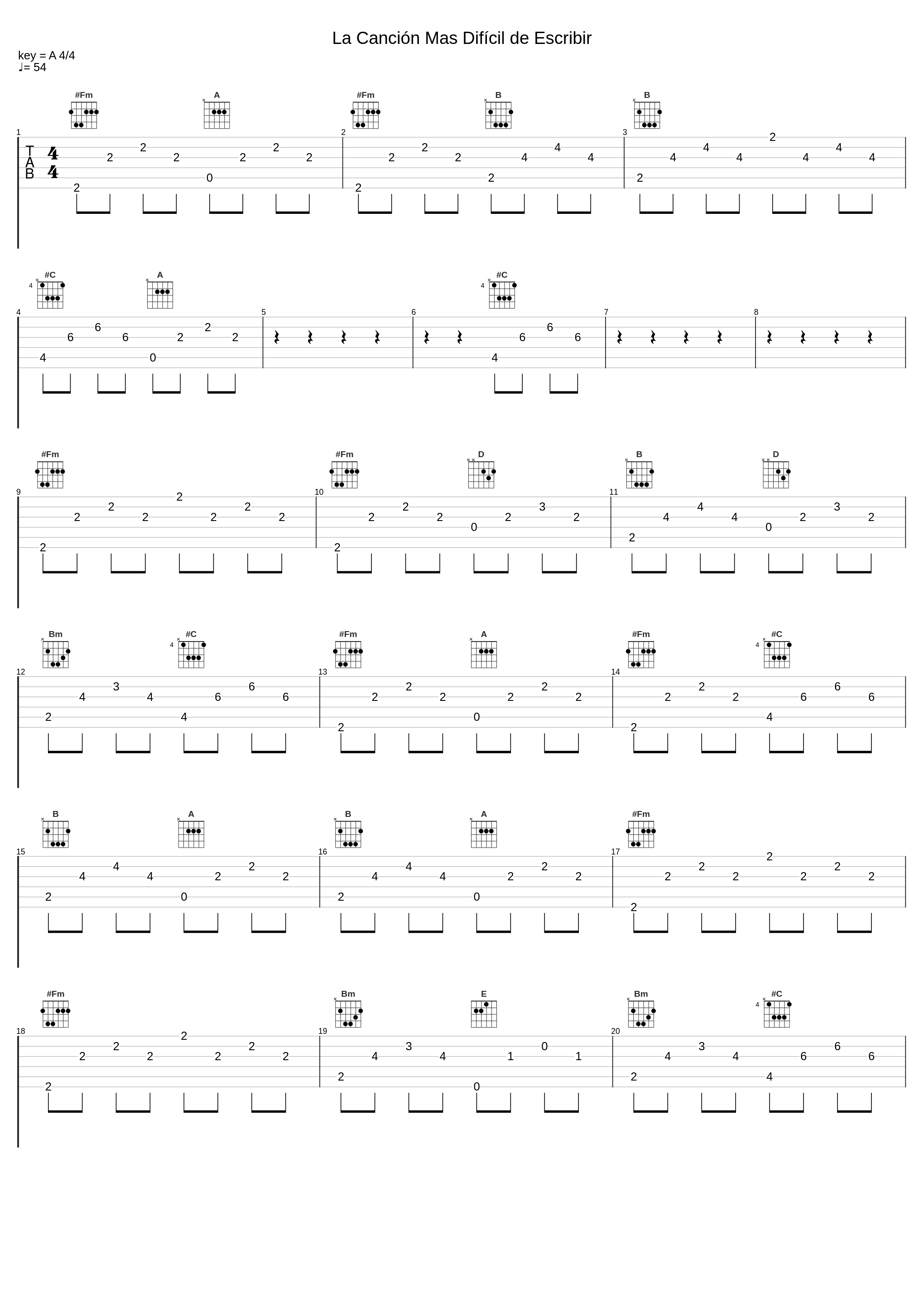 La Canción Mas Difícil de Escribir_Santa RM_1