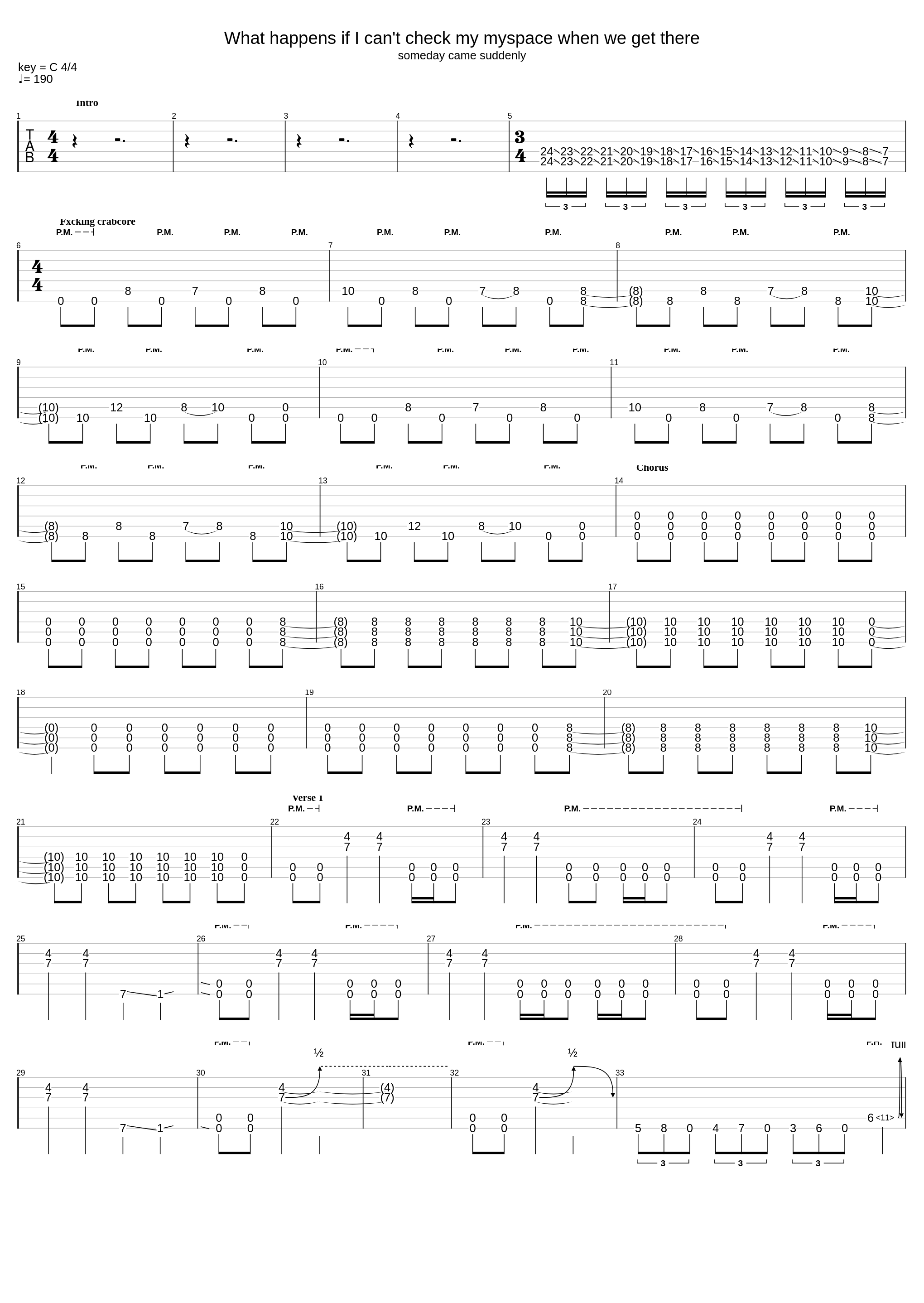 What Happens If I Can't Check My Myspace When We Get There?_Attack Attack!_1