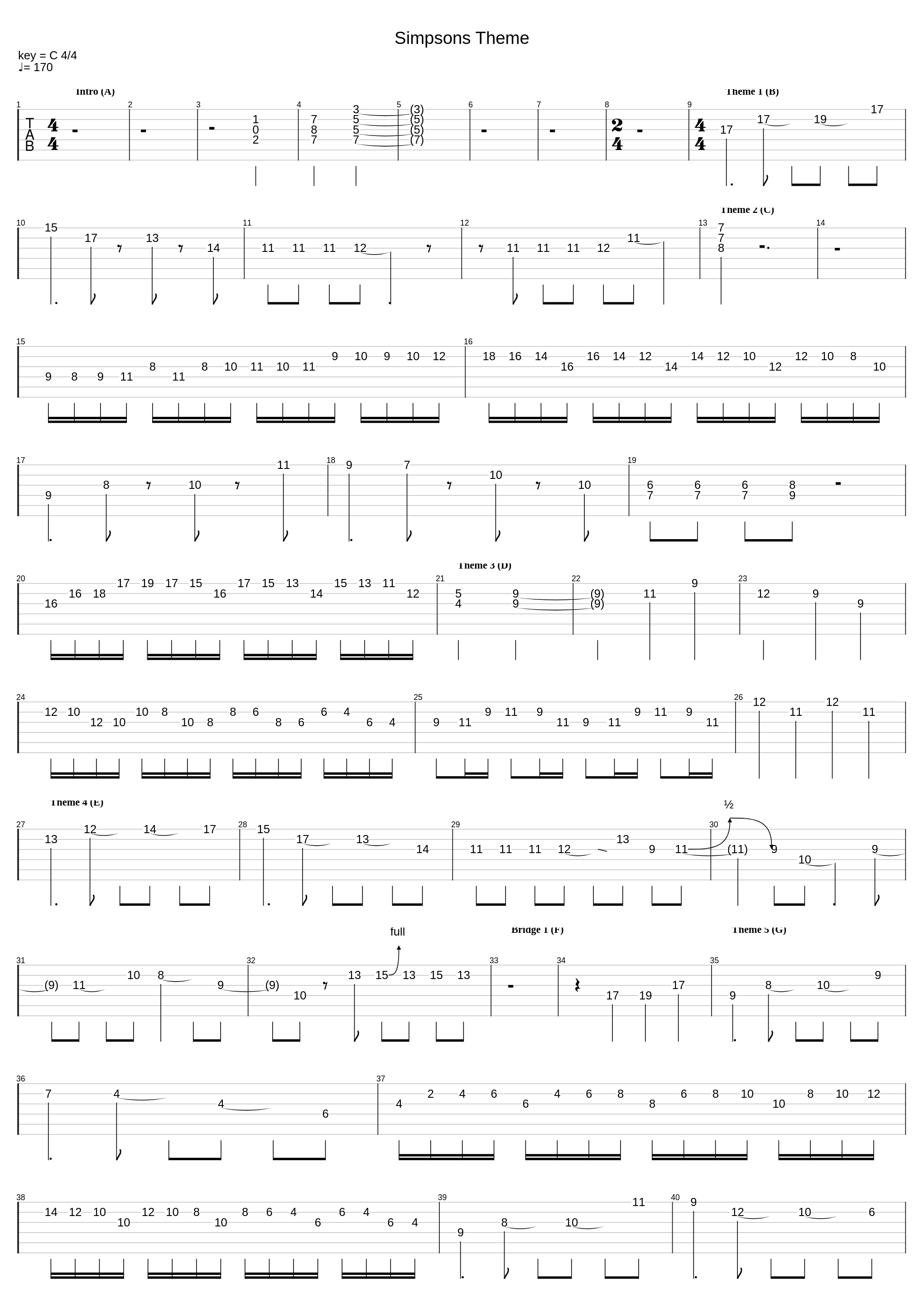 Simpsons Theme_The Simpsons_1