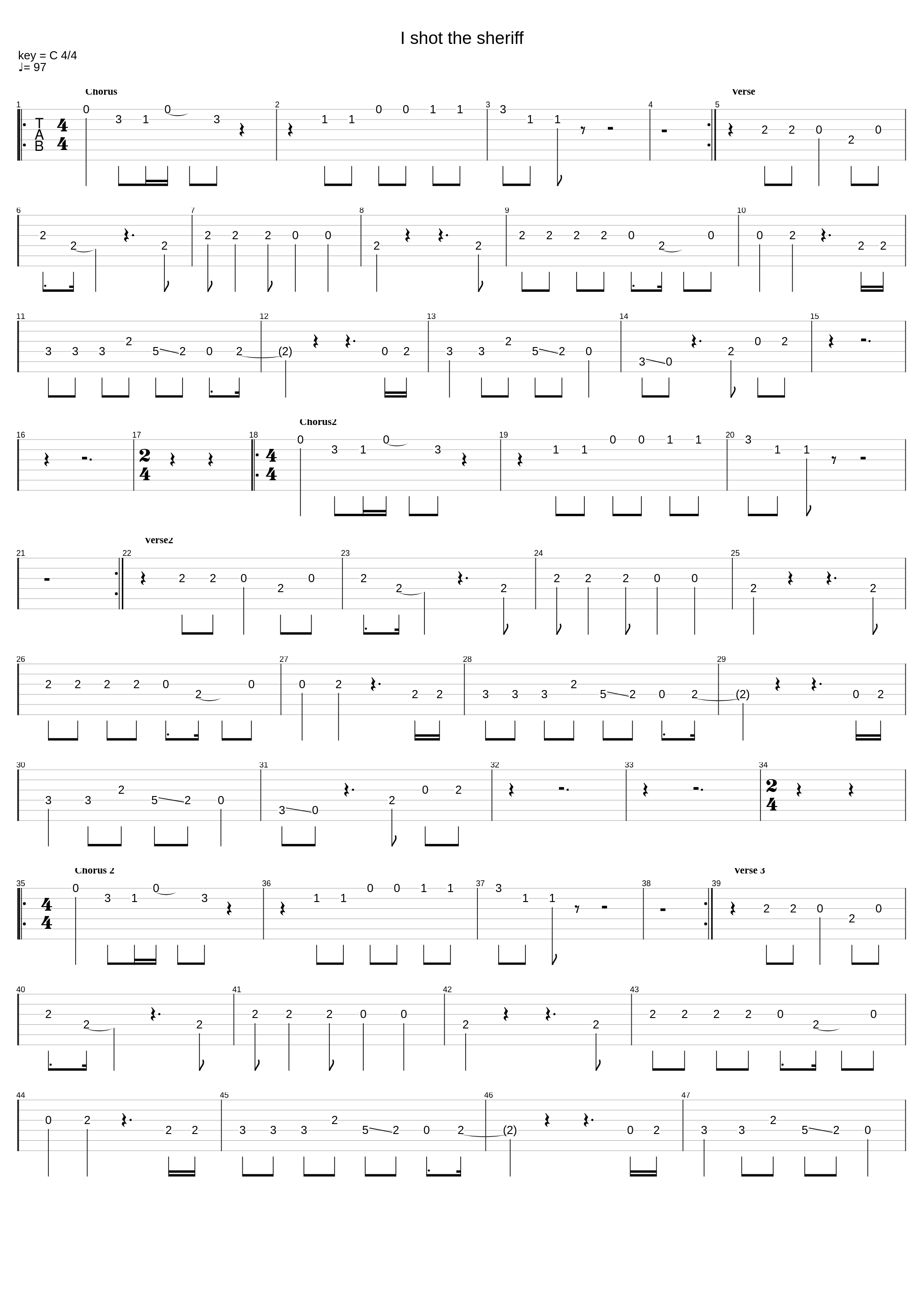 I Shot The Sheriff_Bob Marley_1