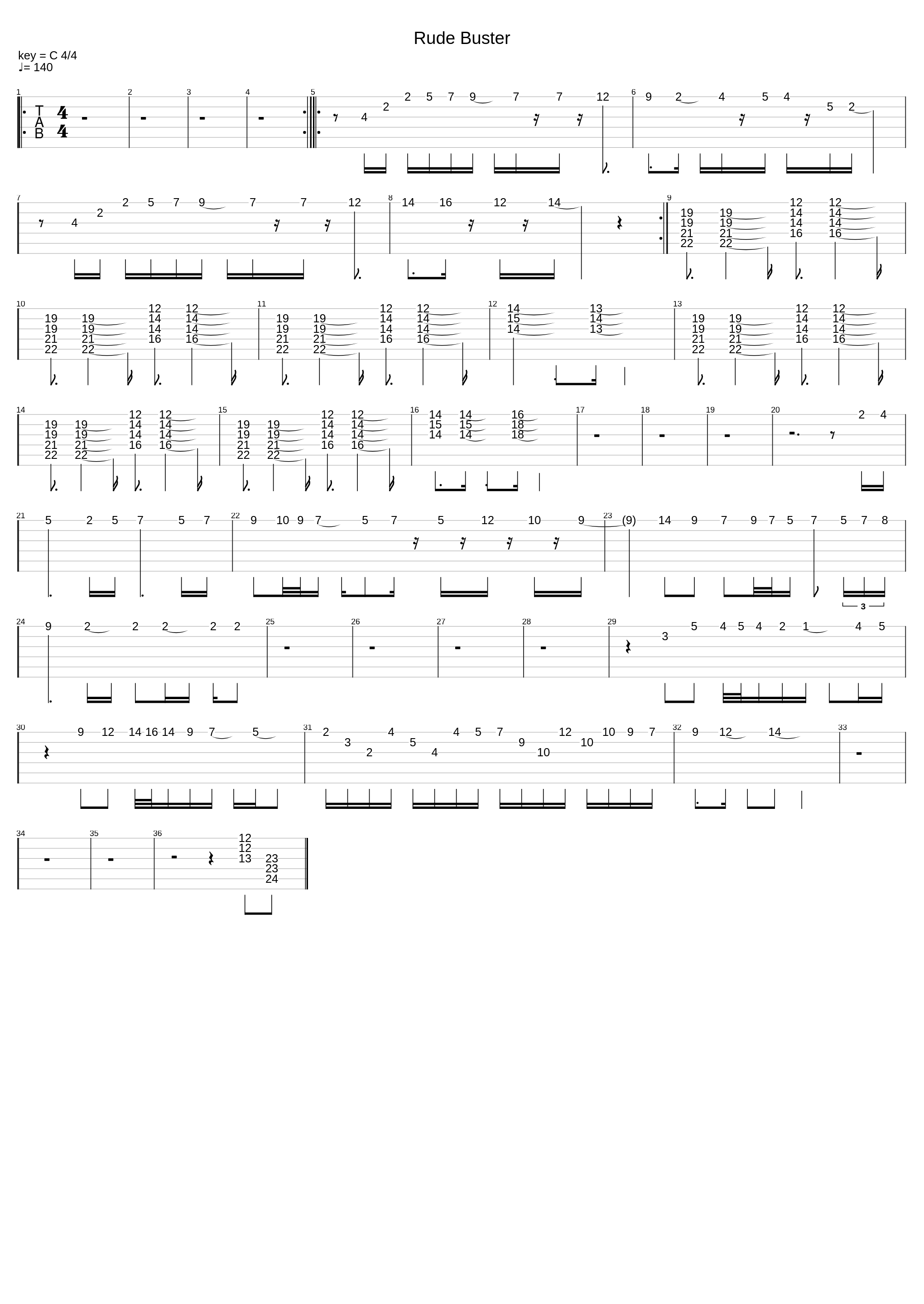 Rude Buster (Battle Theme)_Deltarune_1