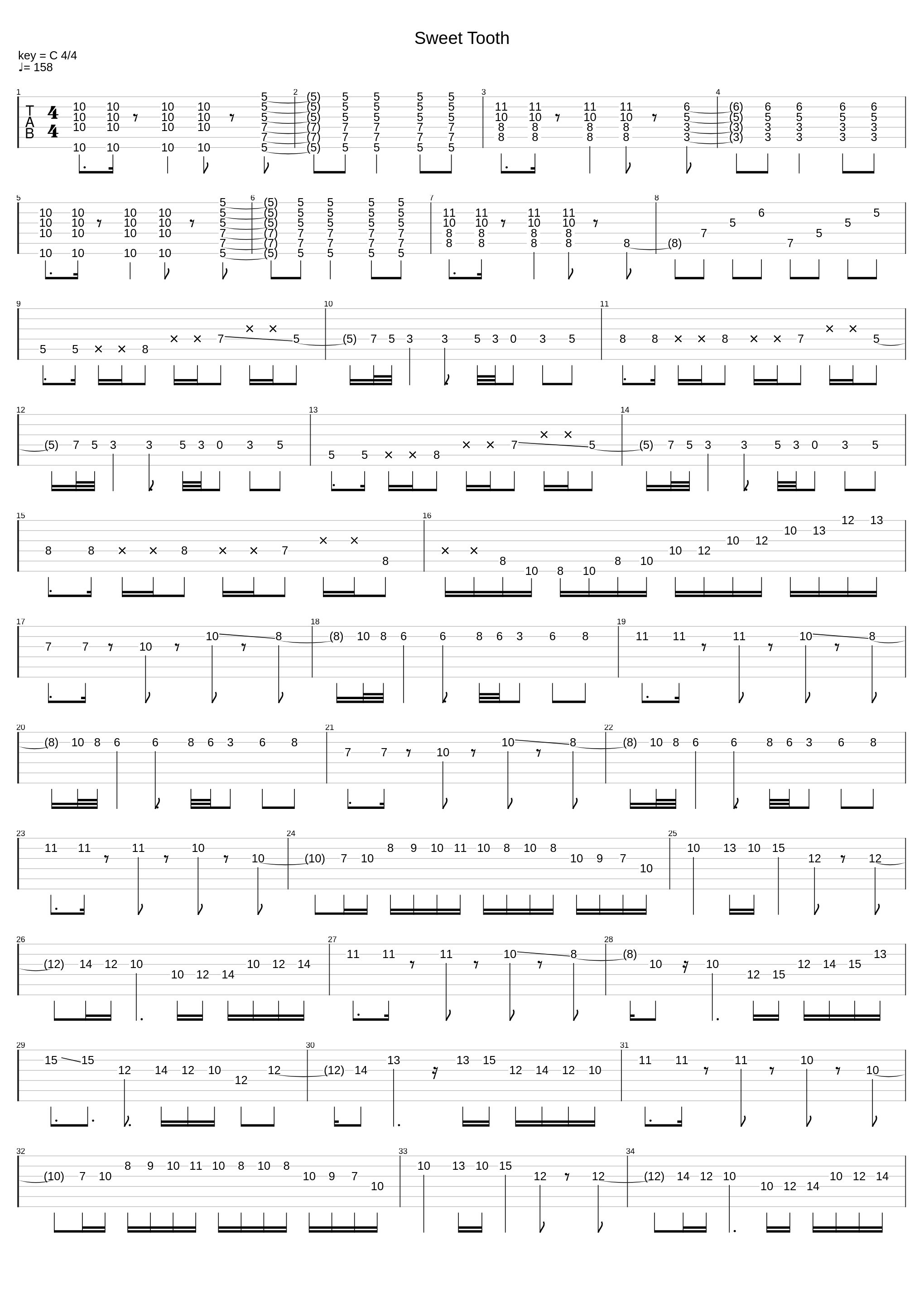 Sweet Tooth Intervals_Intervals_1