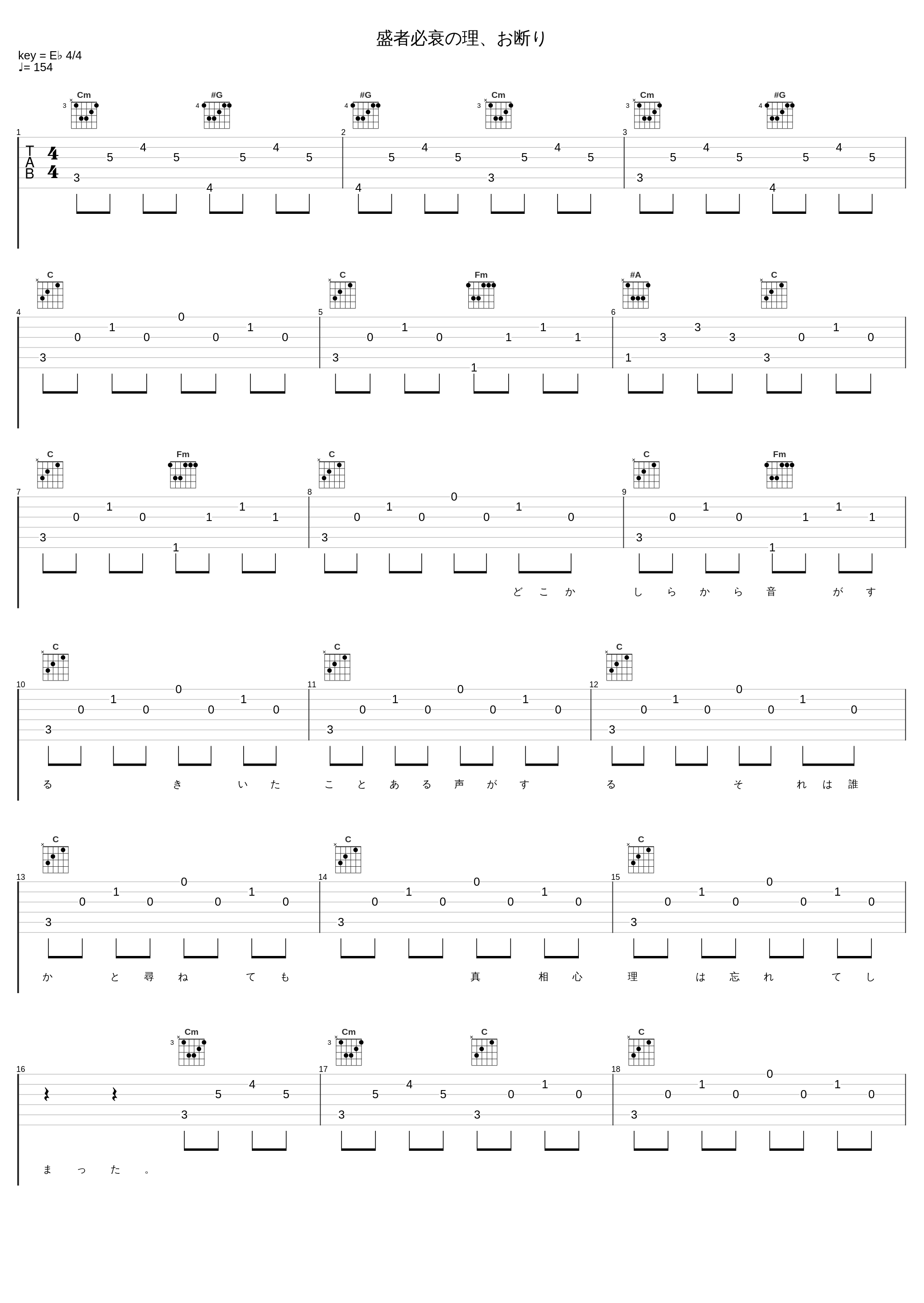 盛者必衰の理、お断り_KANA-BOON_1