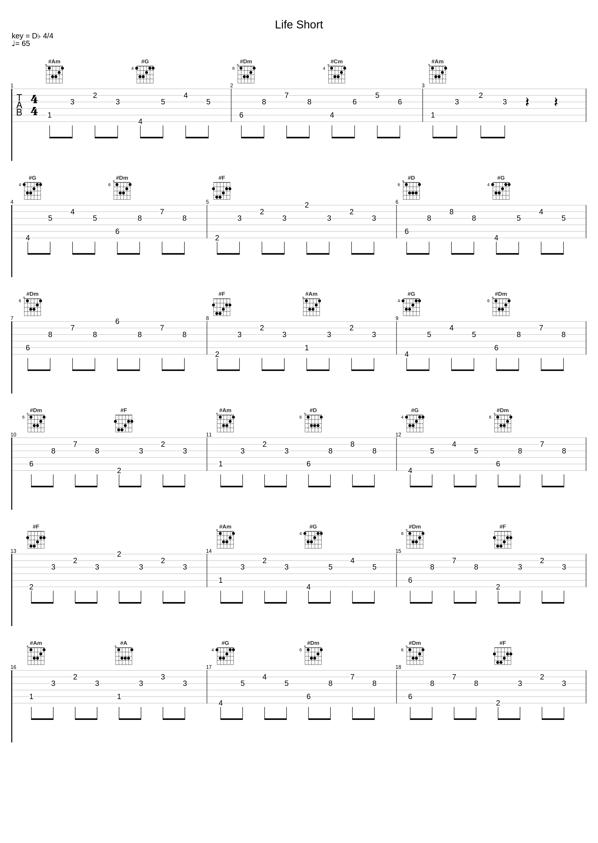 Life Short_Chronic Law_1