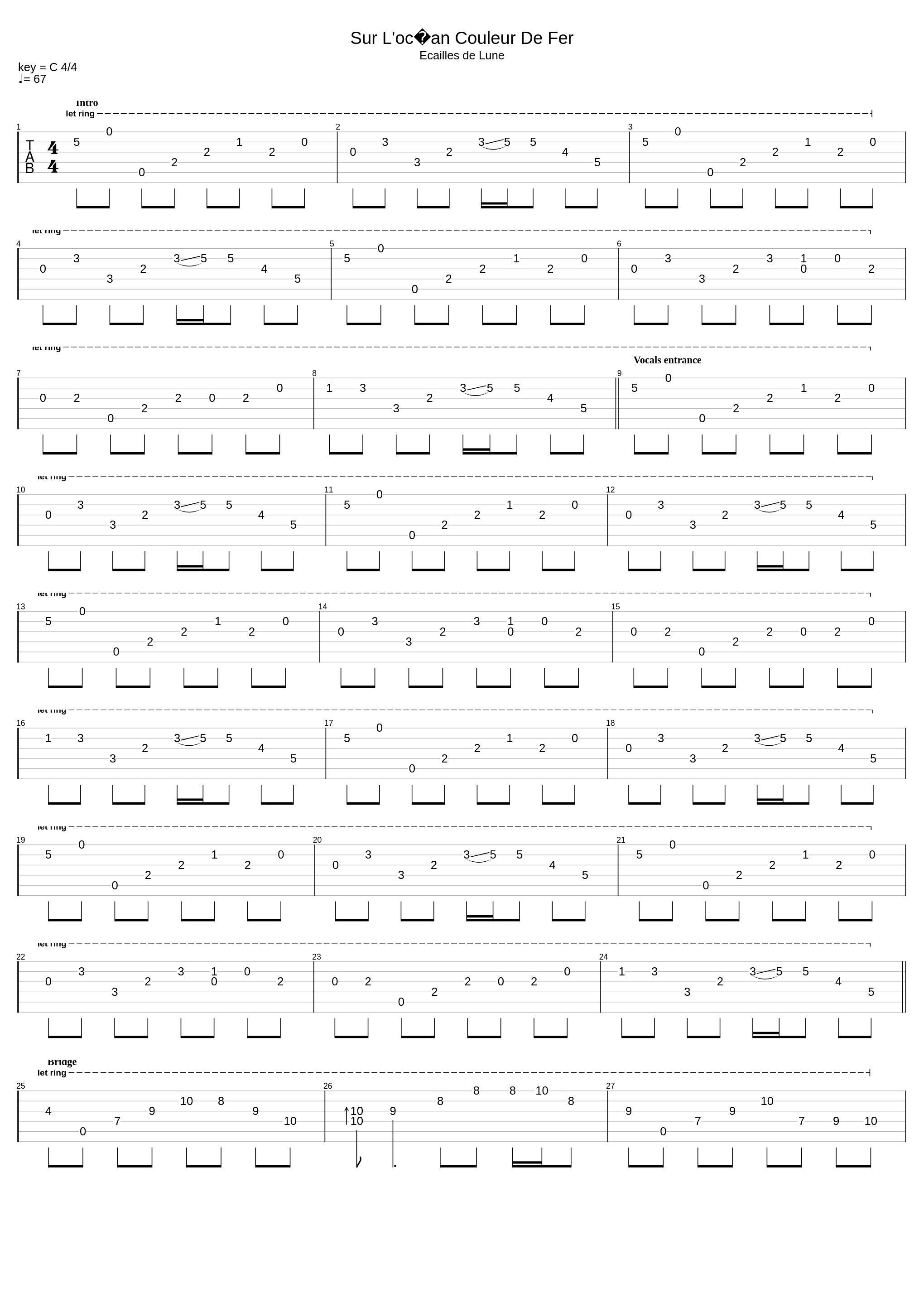 Sur L'océan Couleur De Fer_Alcest_1