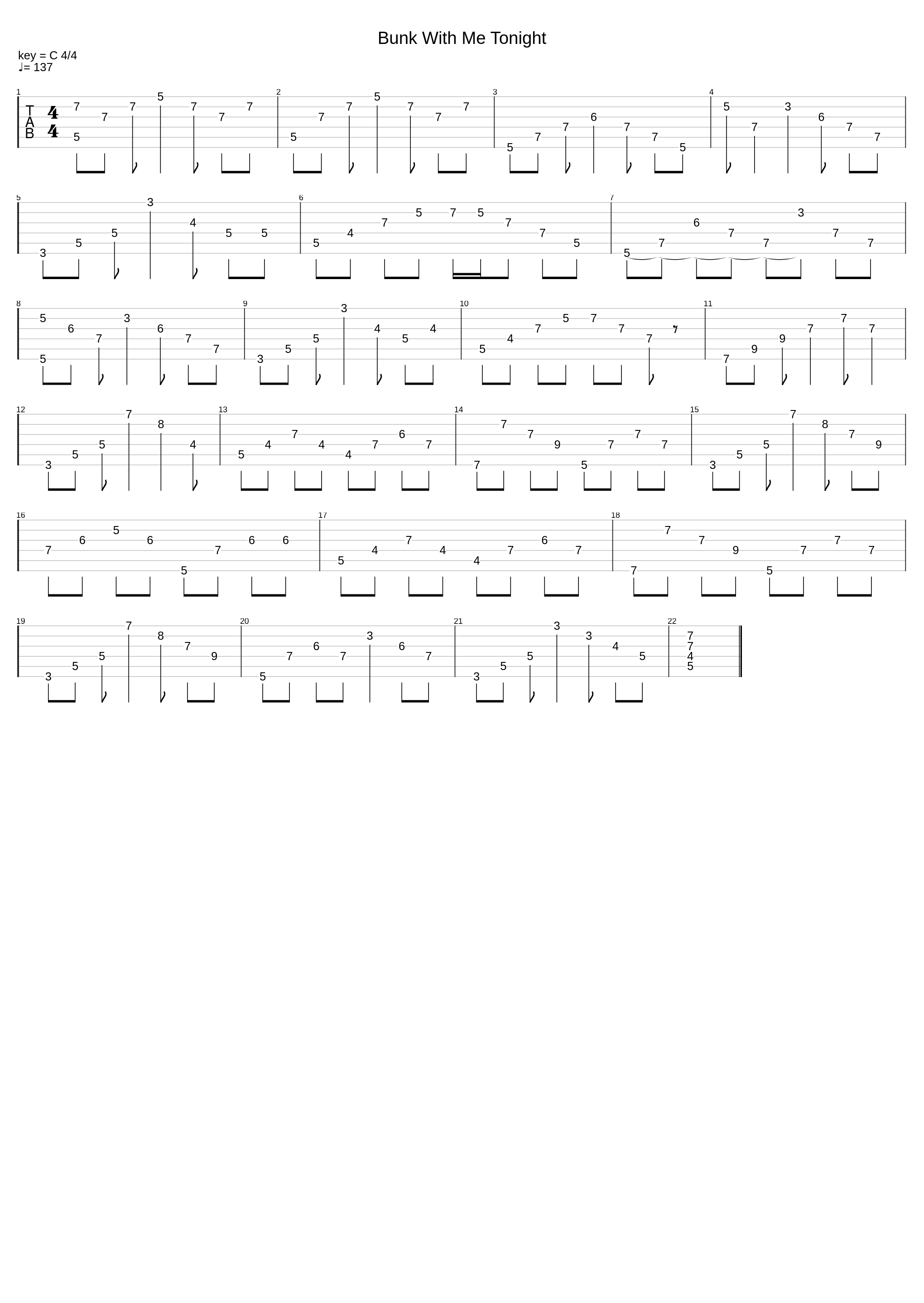 Bunk With Me Tonight_The Simpsons_1