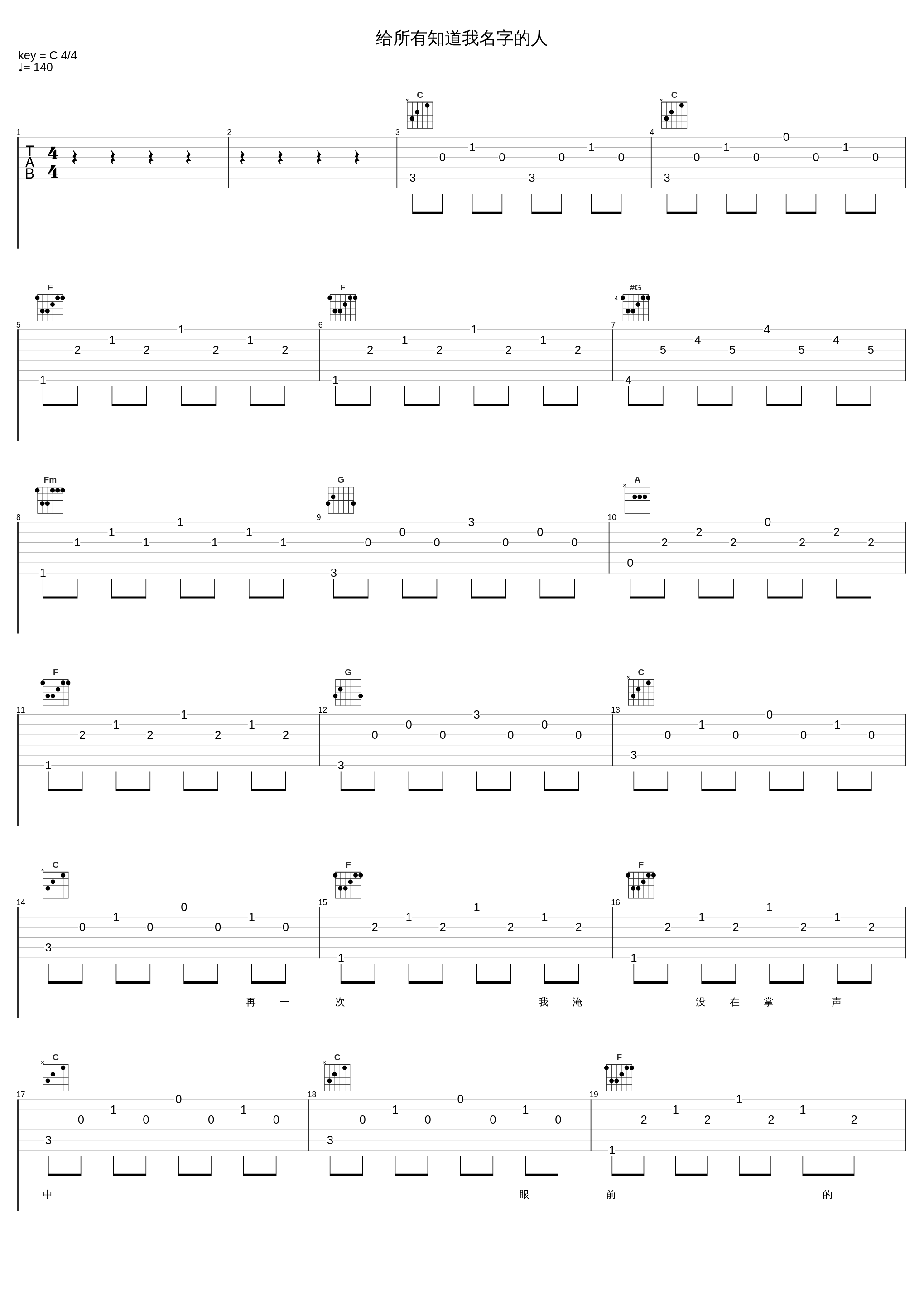 给所有知道我名字的人_赵传_1