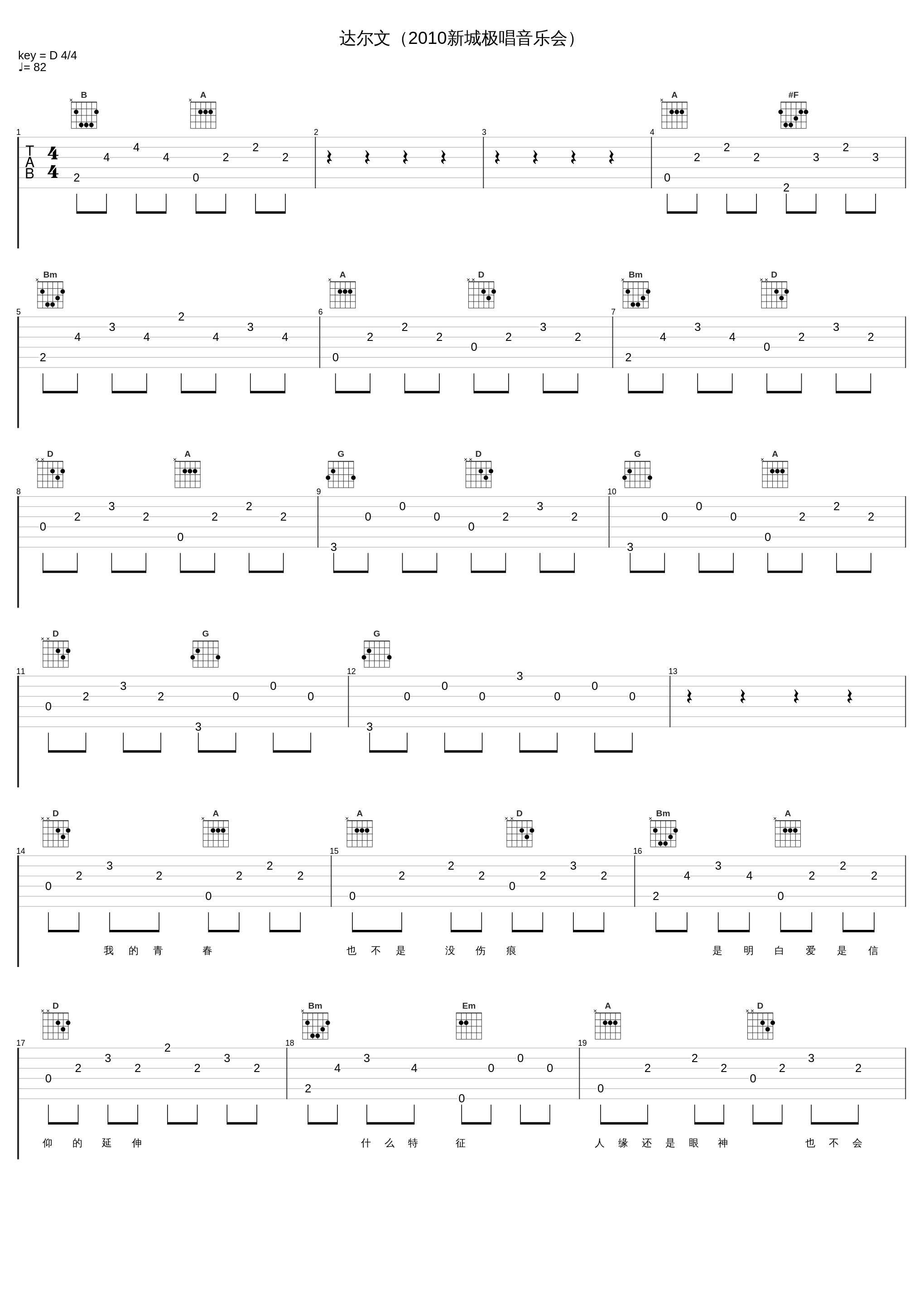 达尔文（2010新城极唱音乐会）_陈奕迅,蔡健雅_1