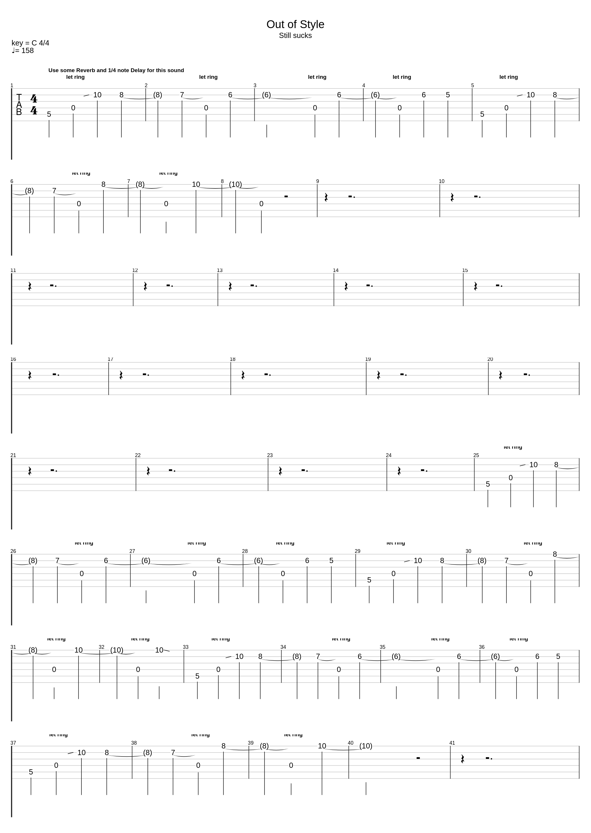 Out of Style_Limp Bizkit_1