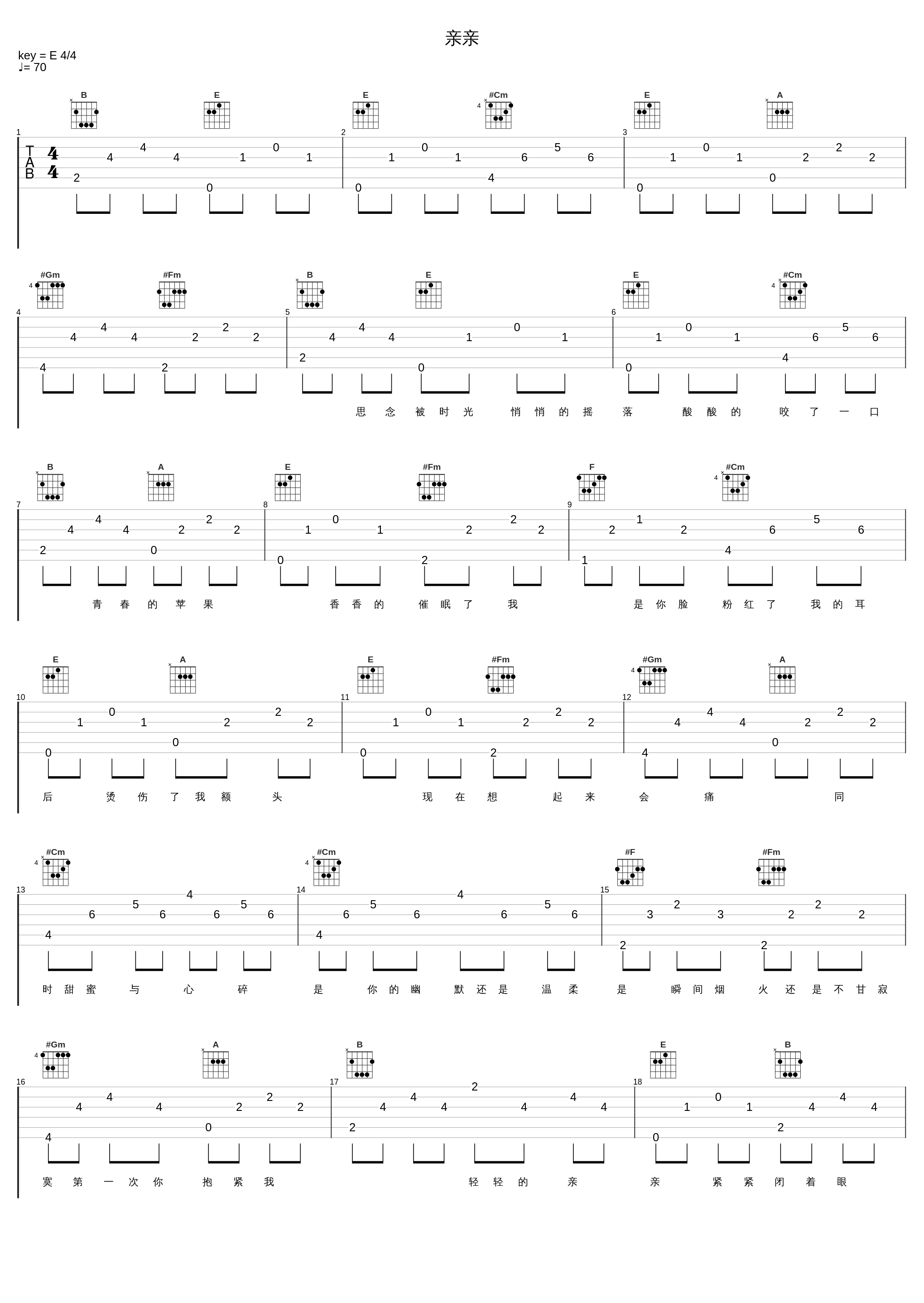 亲亲_梁静茹_1