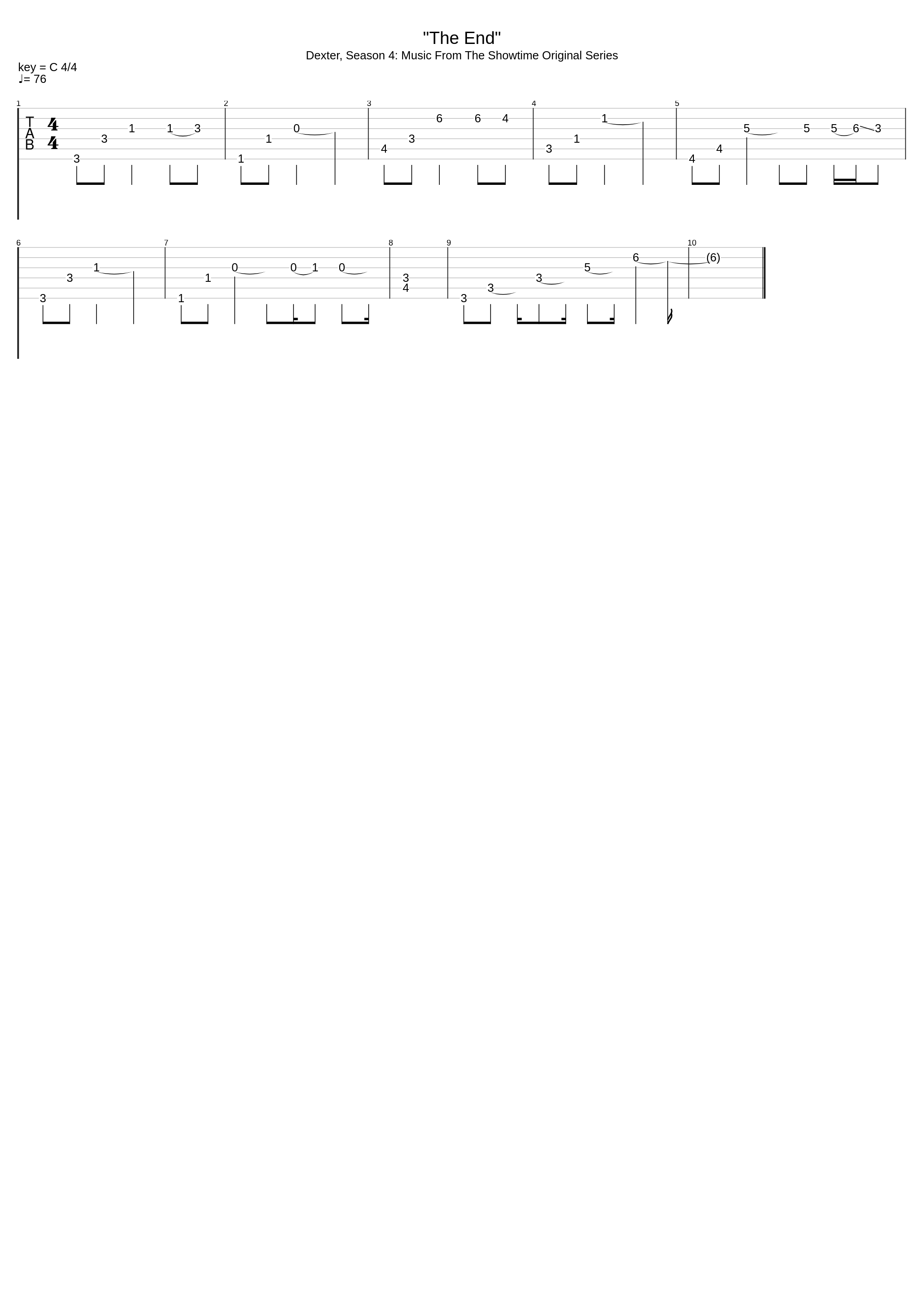 The End_Daniel Licht_1