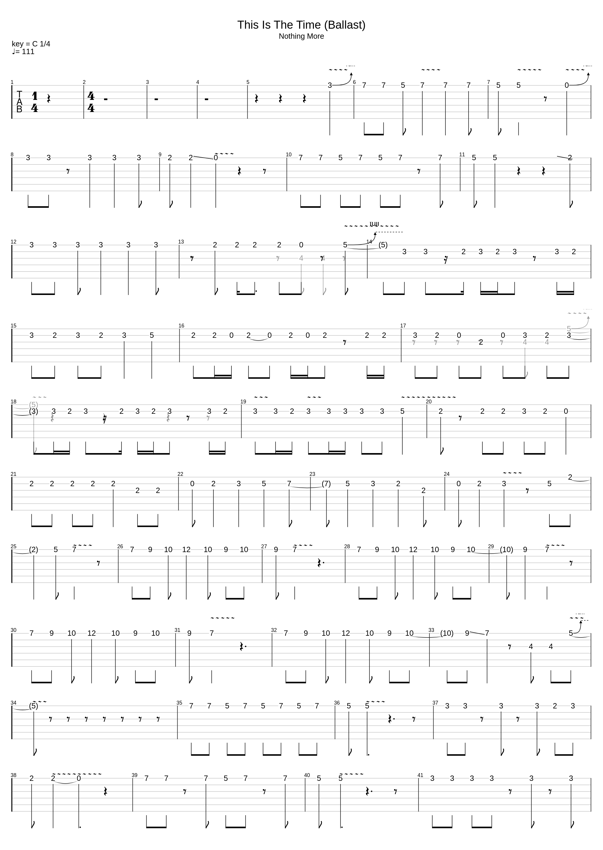 This Is Time Ballast_Nothing More_1