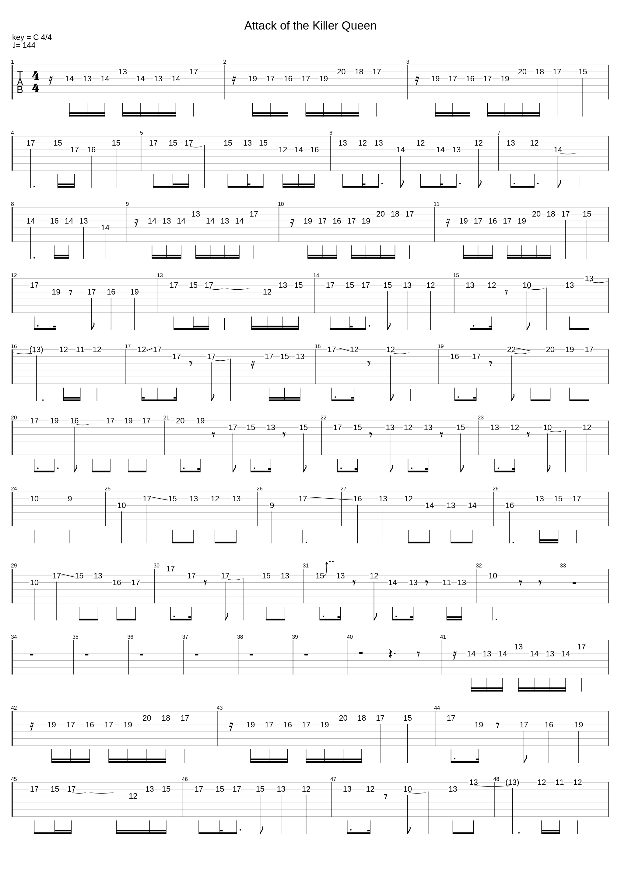 Attack of the Killer Queen_Deltarune_1