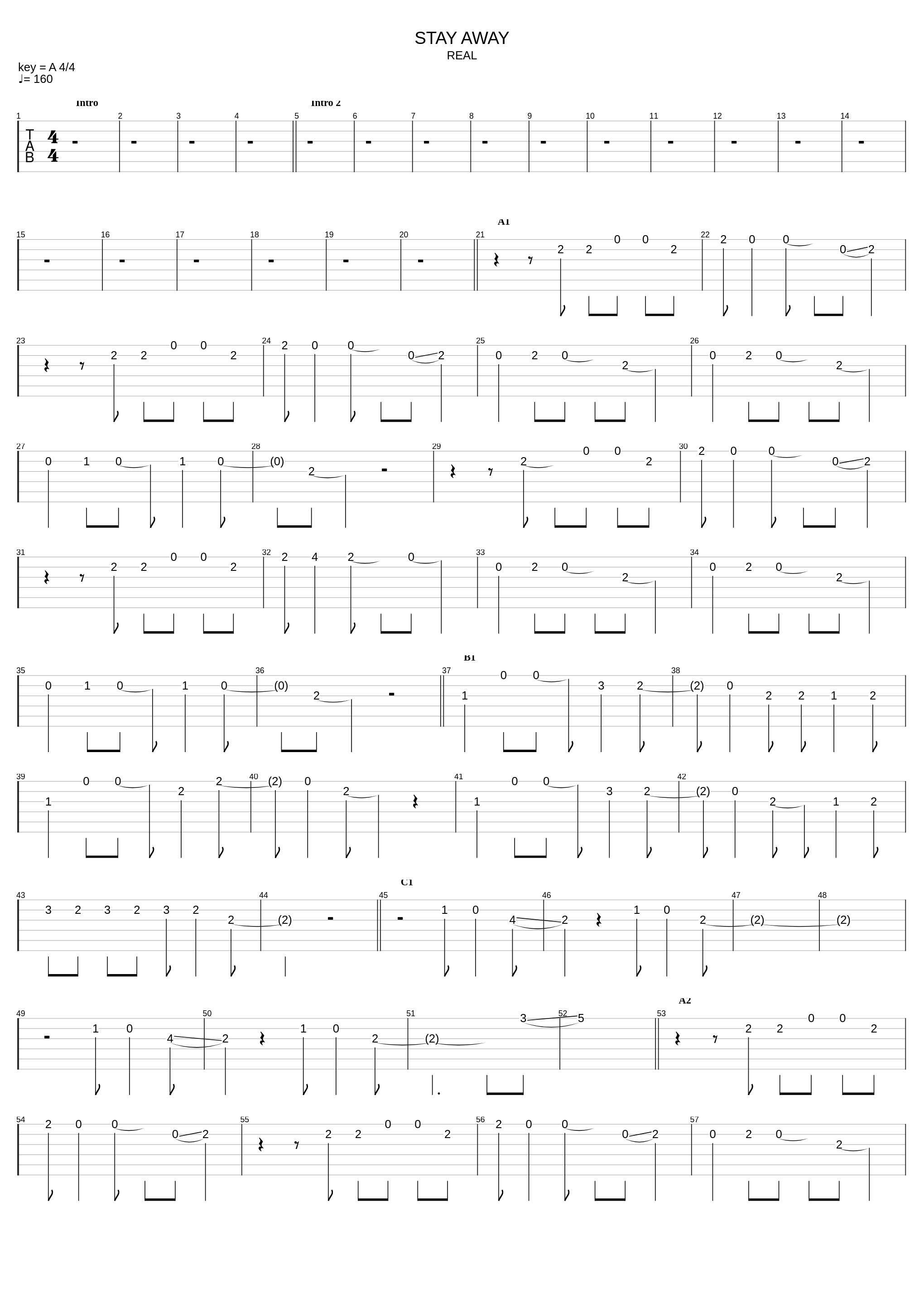 Stay Away_L'Arc~en~Ciel_1